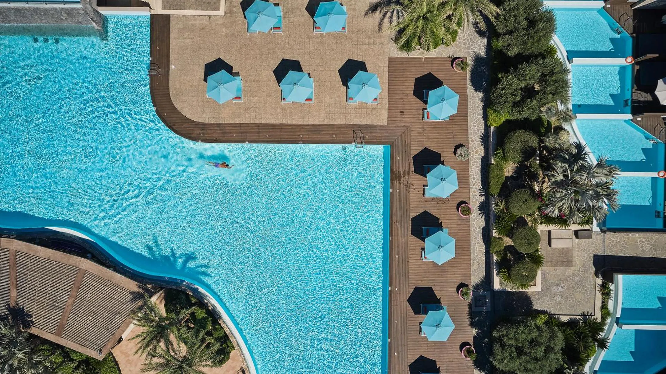 Swimming pool in Aquagrand Artistic Luxury Beach Resort - Adults Only