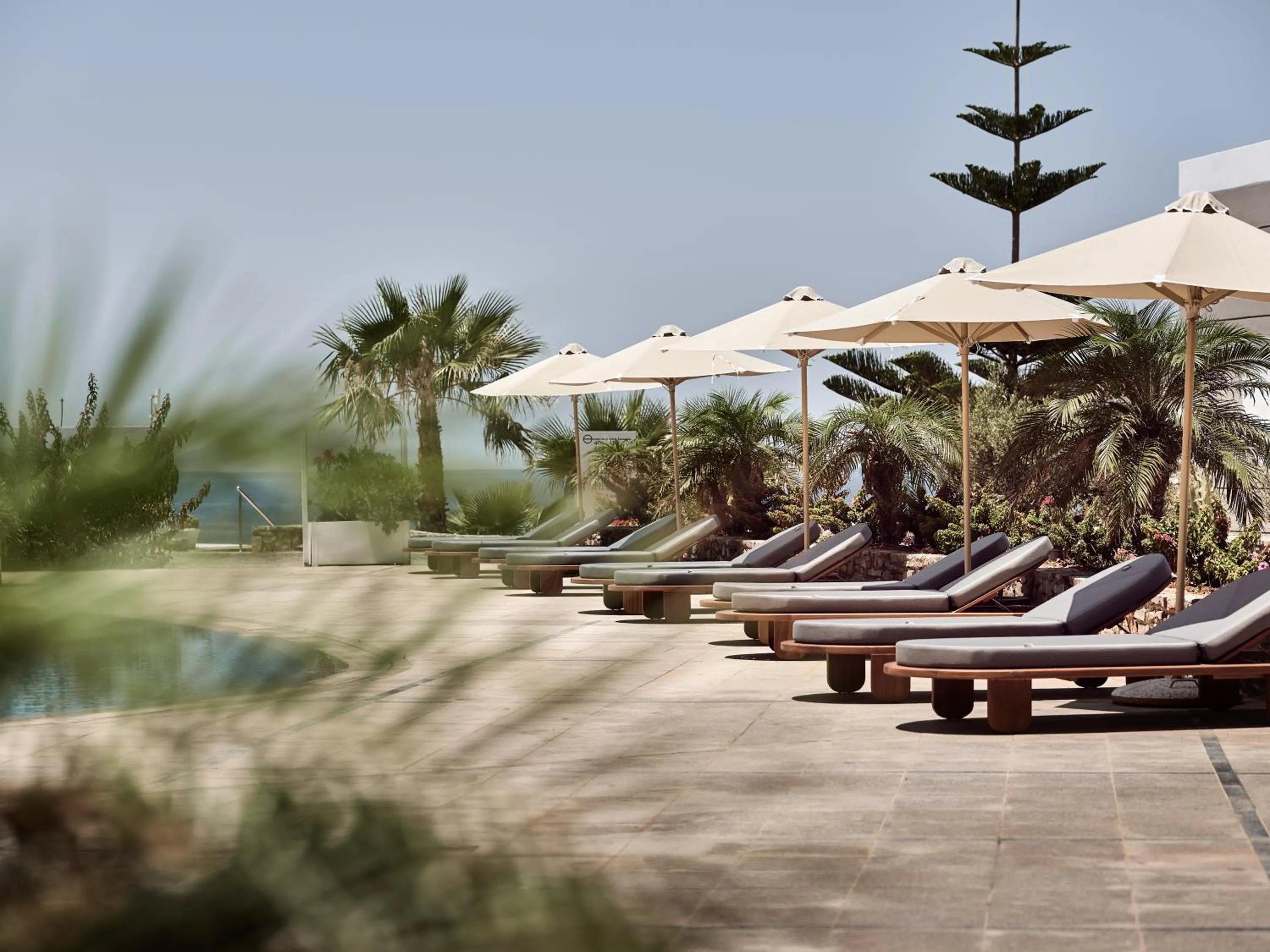 Swimming pool in The Royal Blue a Luxury Beach Resort