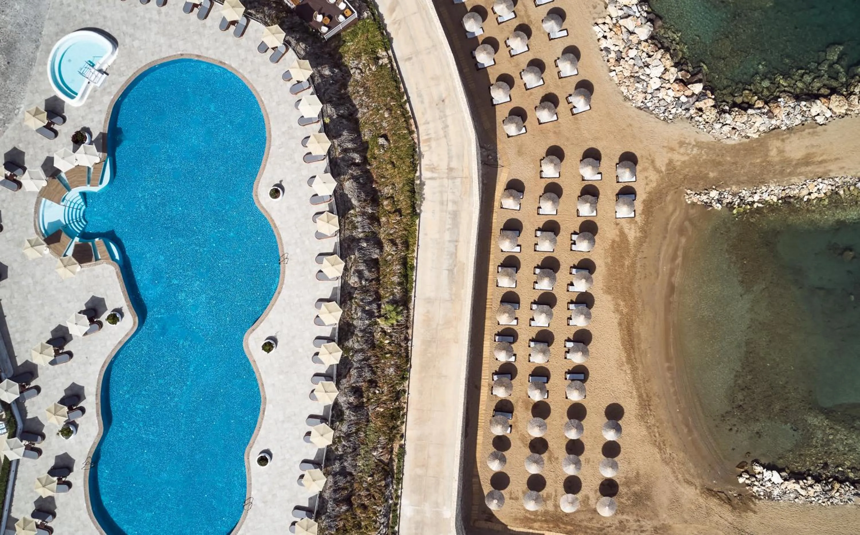 Beach in The Royal Blue a Luxury Beach Resort