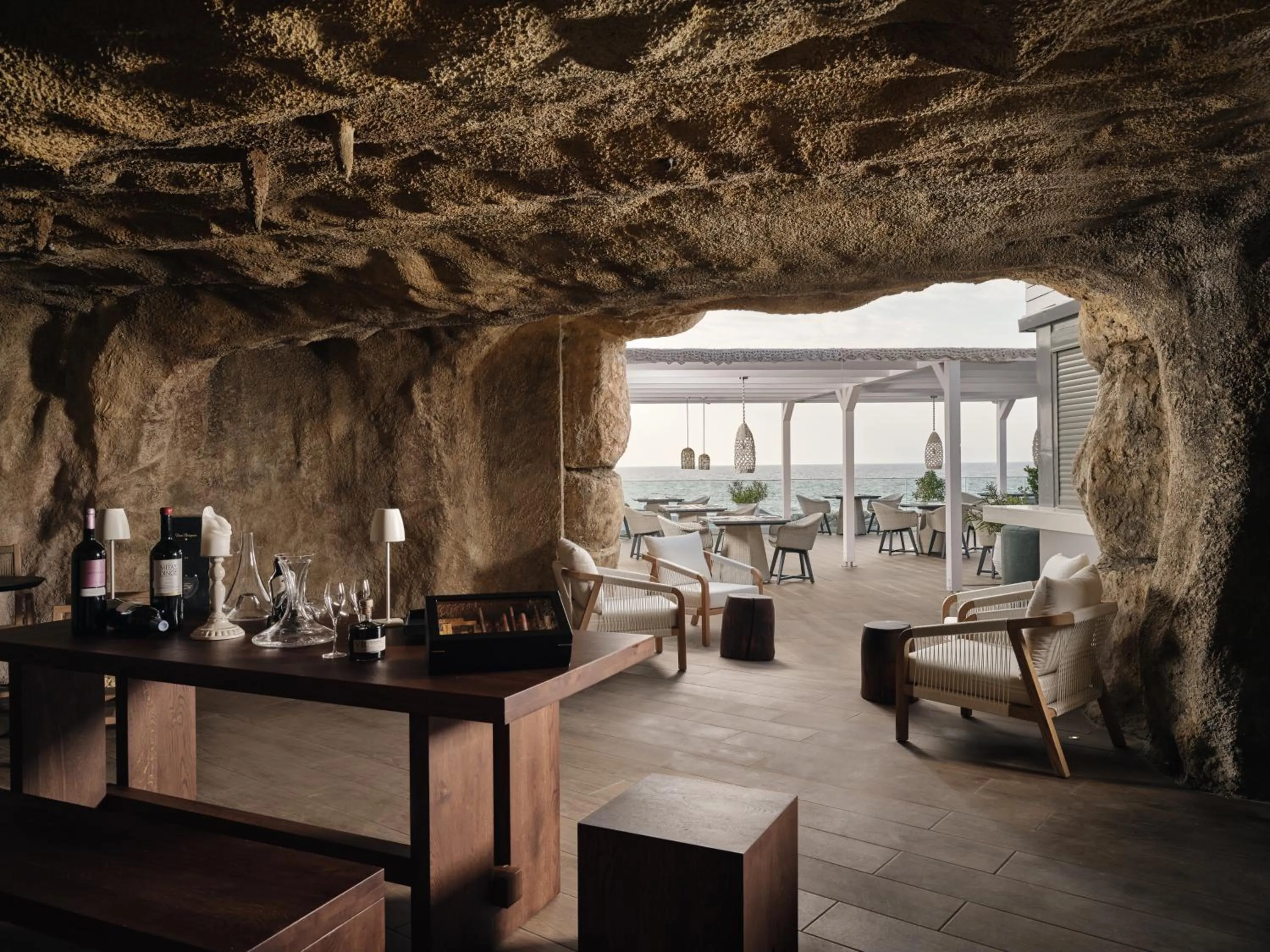 Restaurant/places to eat in The Royal Blue a Luxury Beach Resort