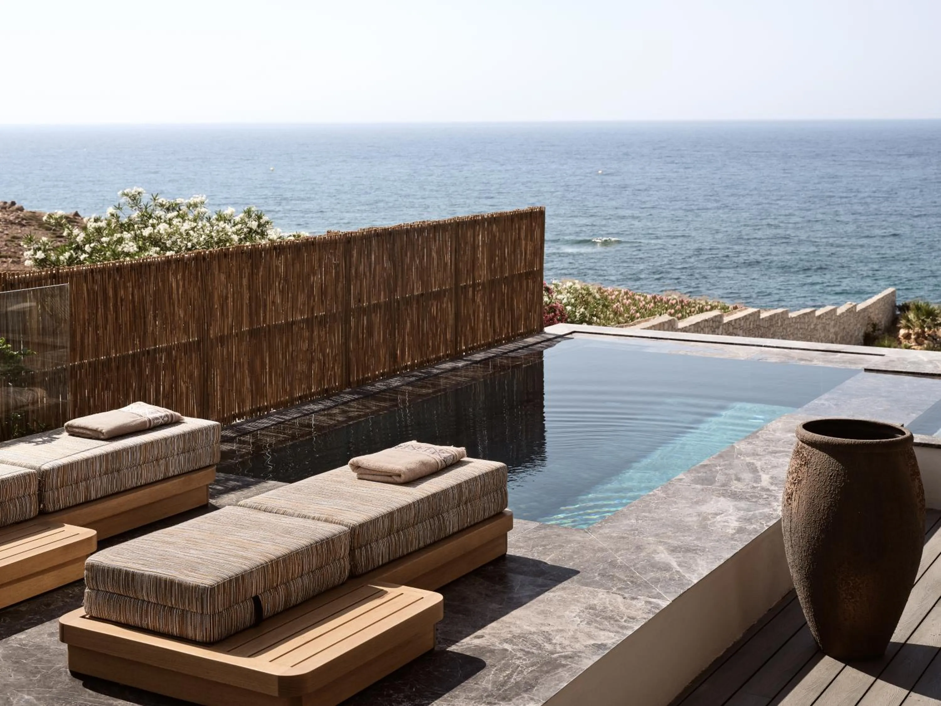 Balcony/Terrace in The Royal Blue a Luxury Beach Resort