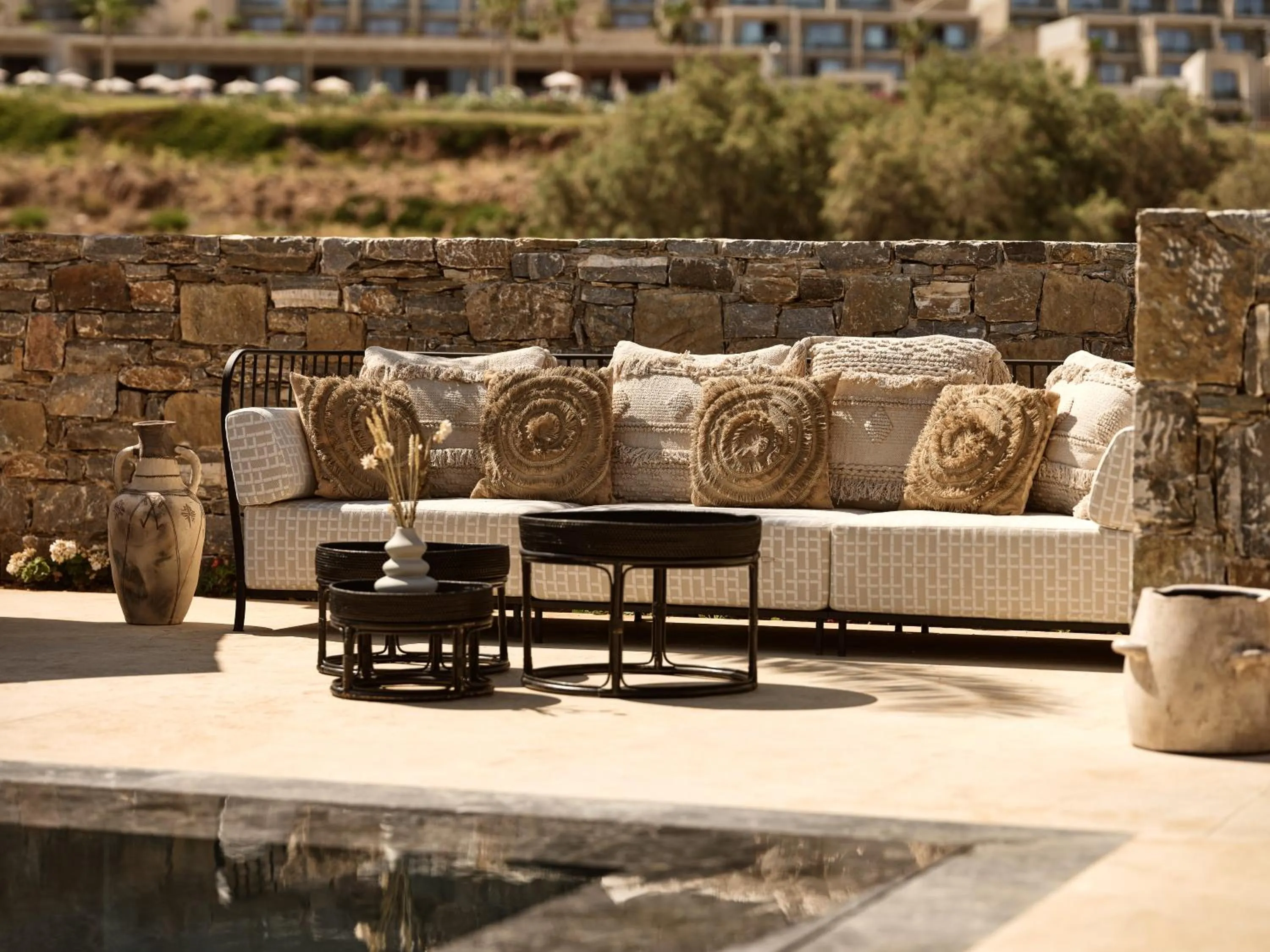 Balcony/Terrace in The Royal Blue a Luxury Beach Resort