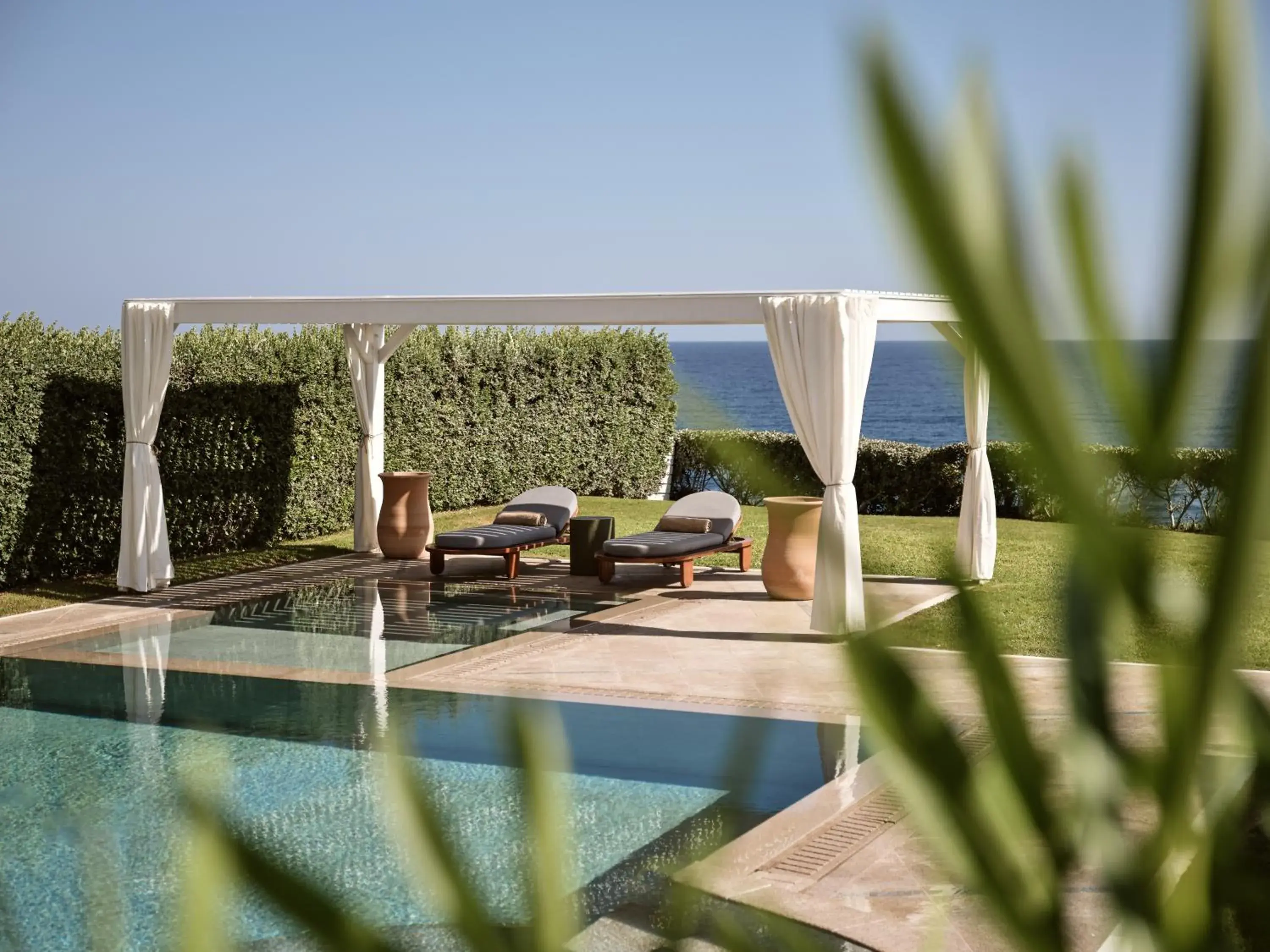 Presidential Suite Sea Front with Private Pool in The Royal Blue a Luxury Beach Resort Presidential Suite Sea Front with Private Pool in The Royal Blue a Luxury Beach Resort