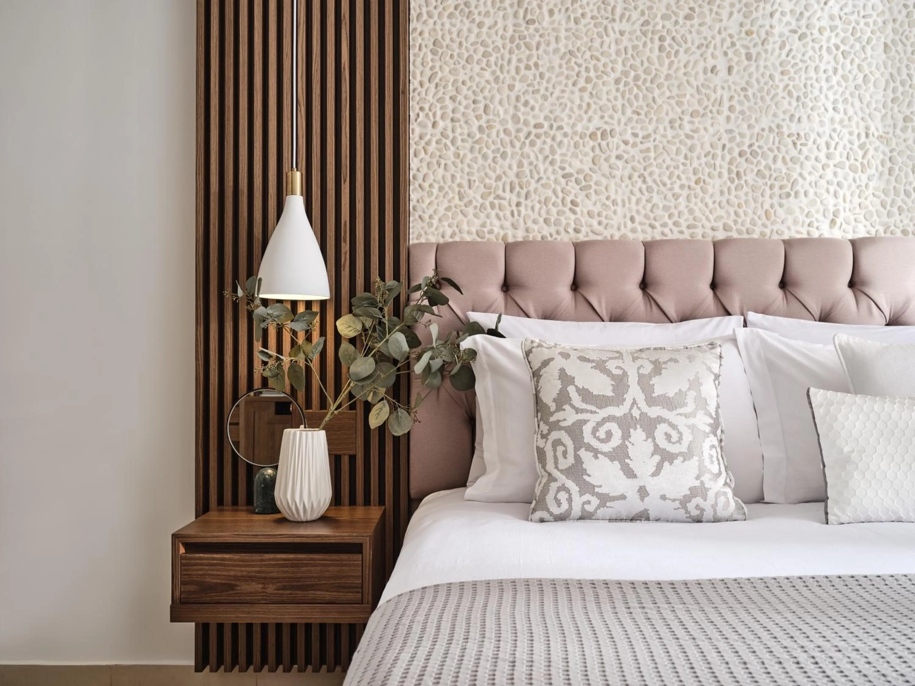 Bedroom, Bed in The Royal Blue a Luxury Beach Resort