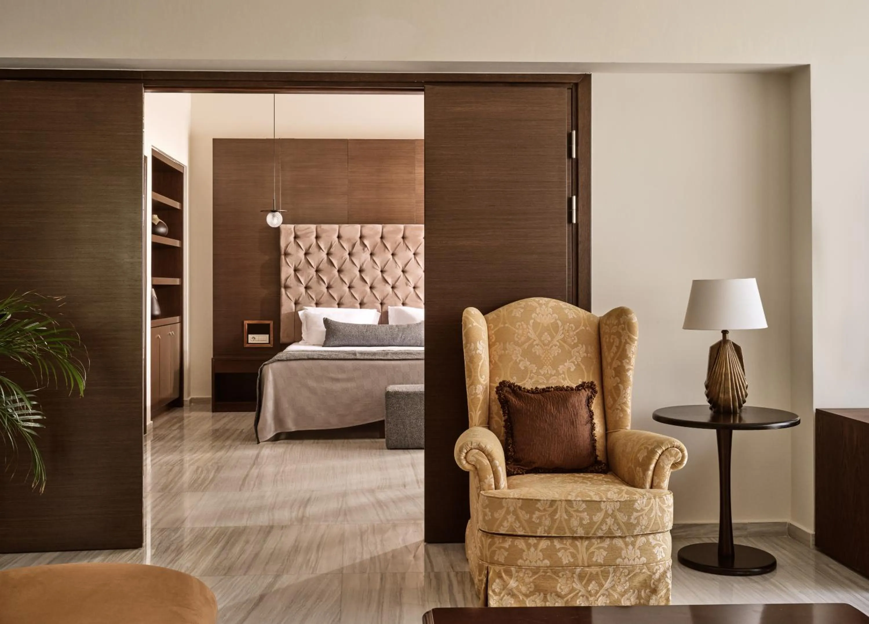 Bedroom, Bed in The Royal Blue a Luxury Beach Resort