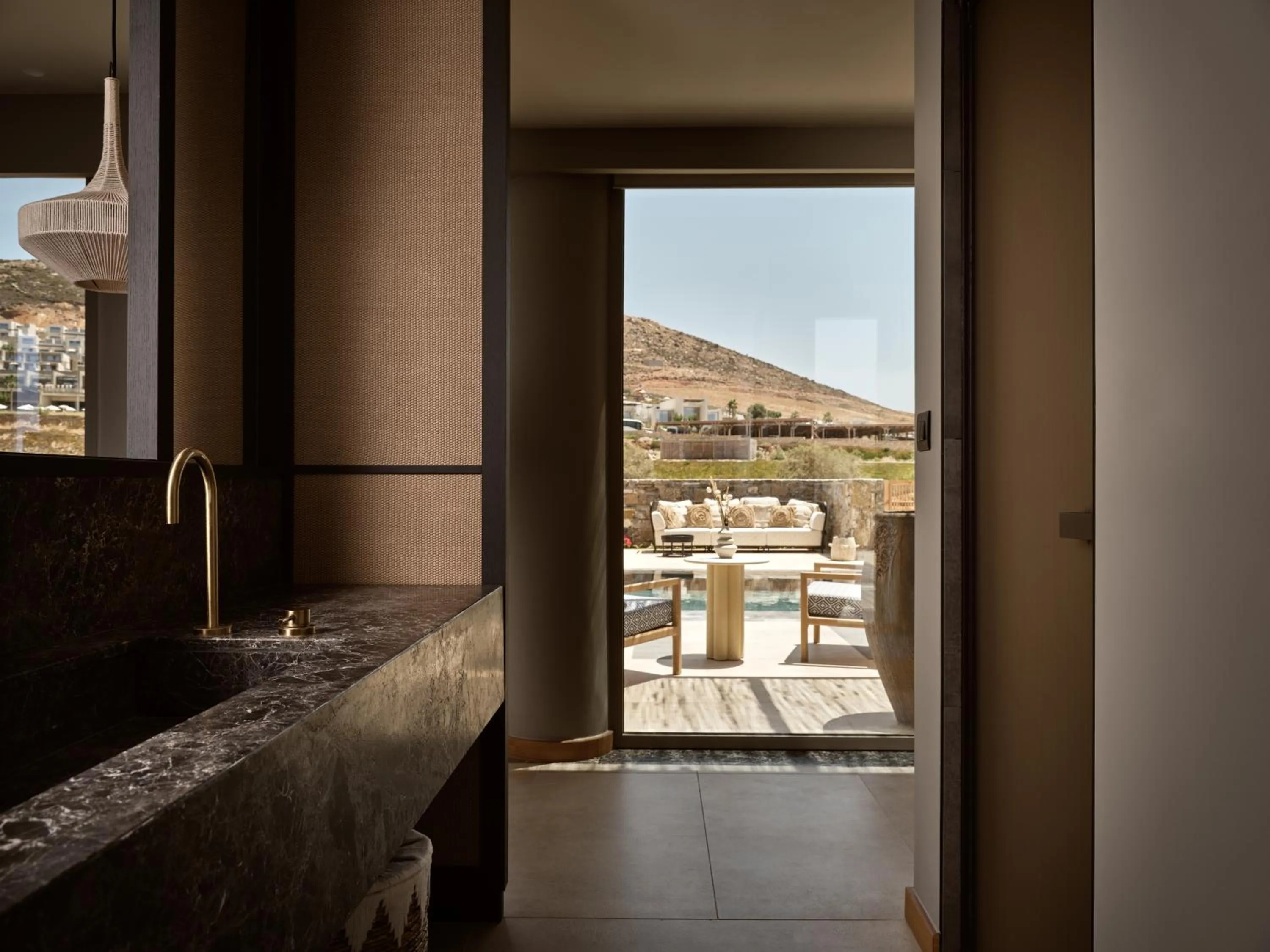 Bathroom in The Royal Blue a Luxury Beach Resort