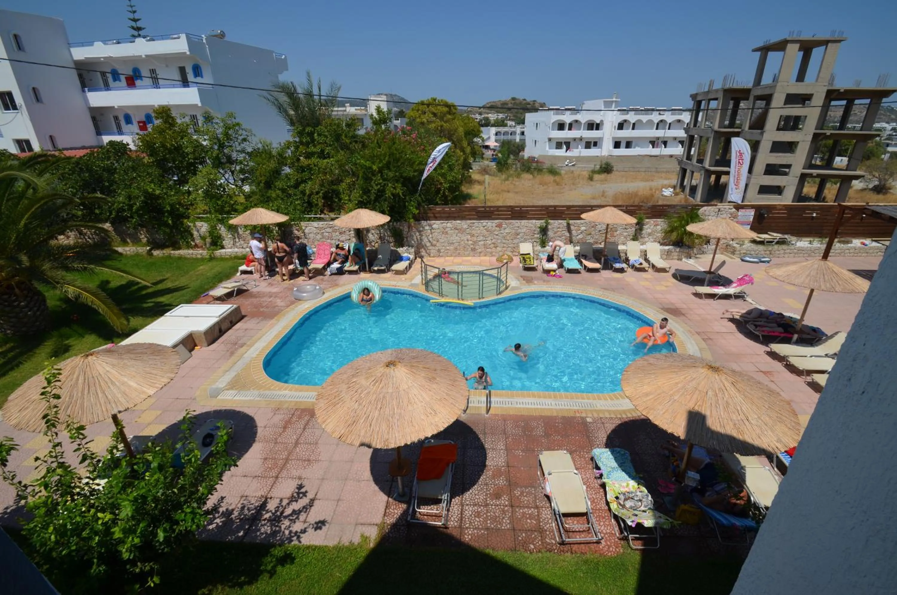 Swimming pool in Sevastos Studios