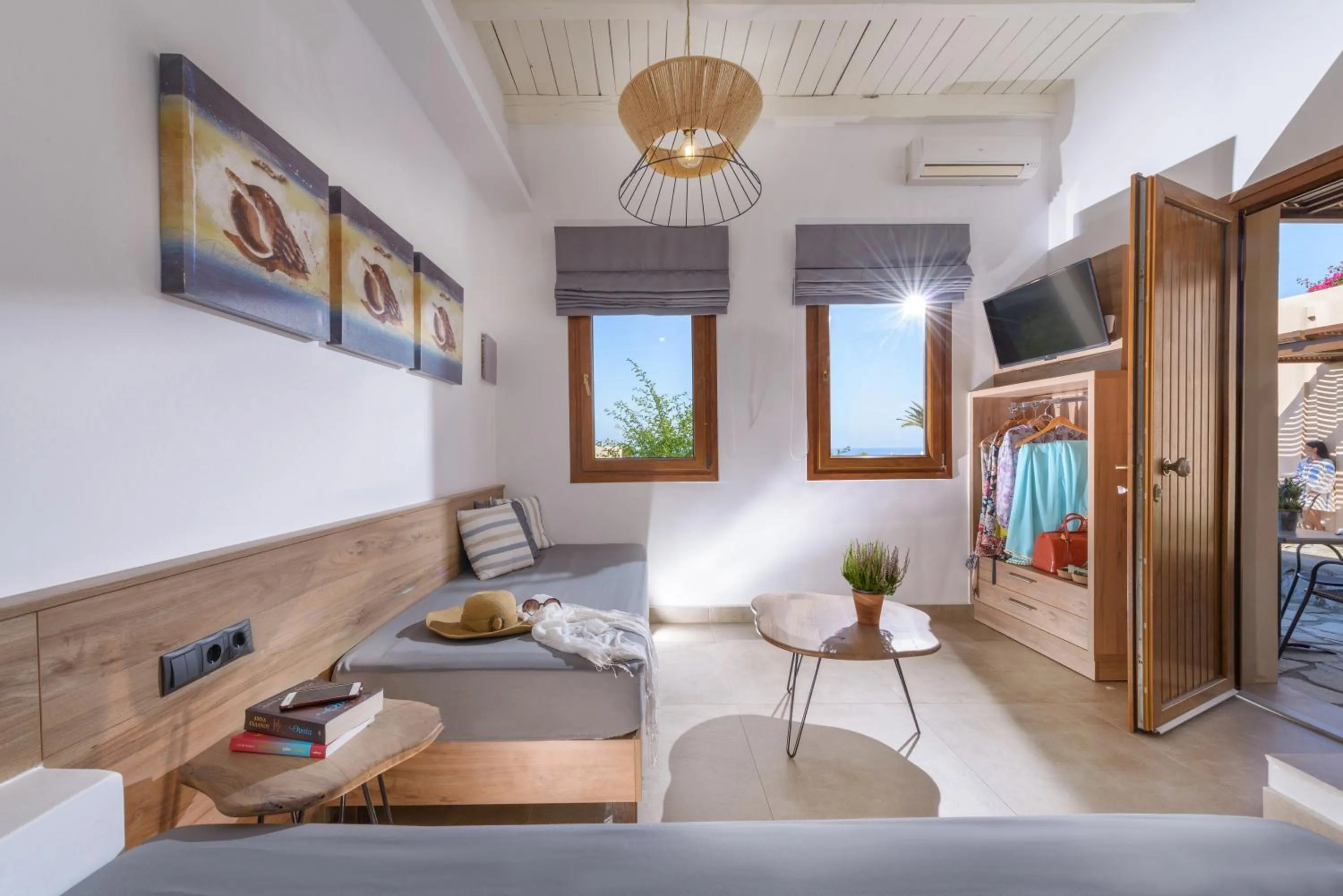 Living room in Ida Village