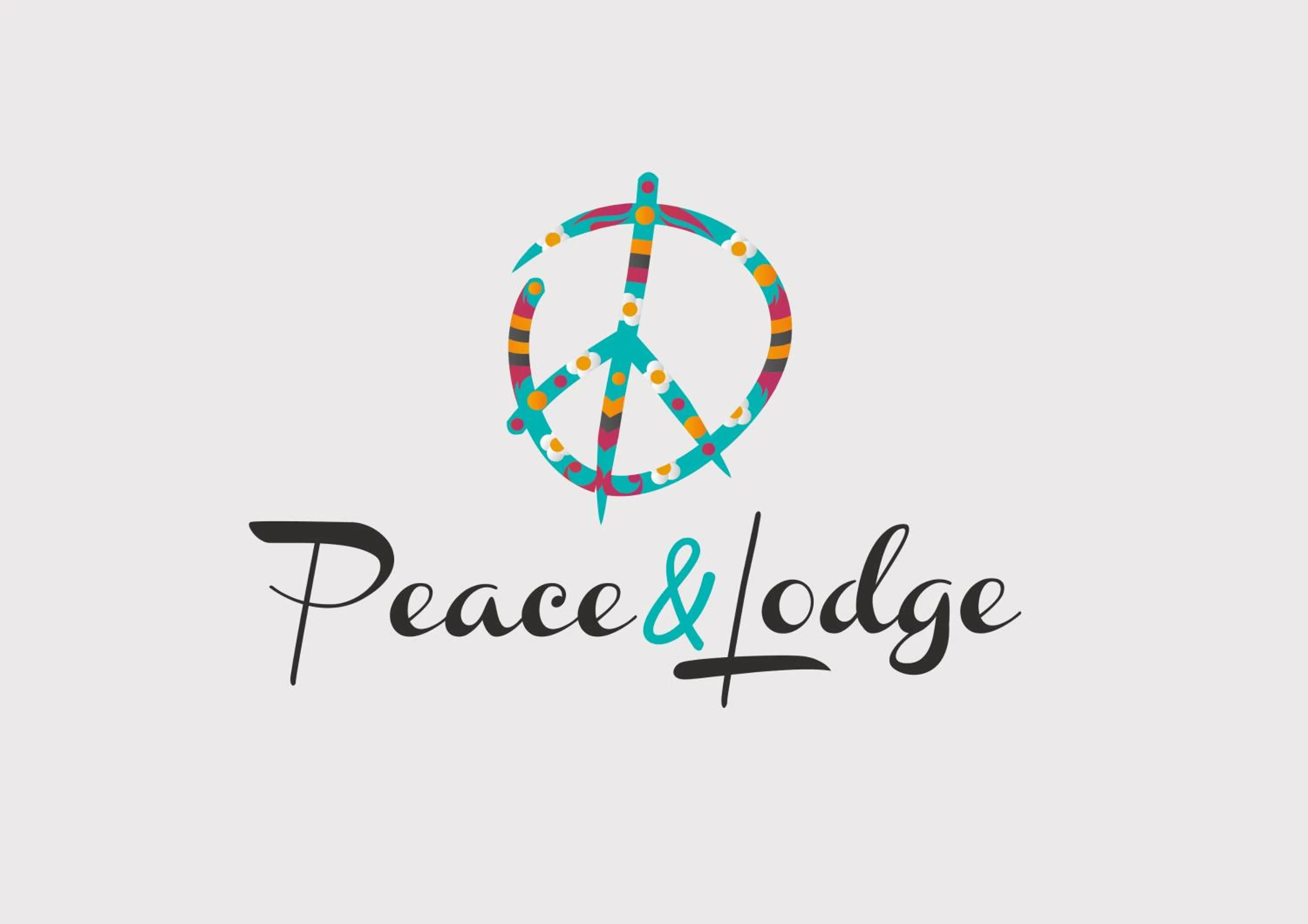 Property logo or sign in Hotel Peace & Lodge