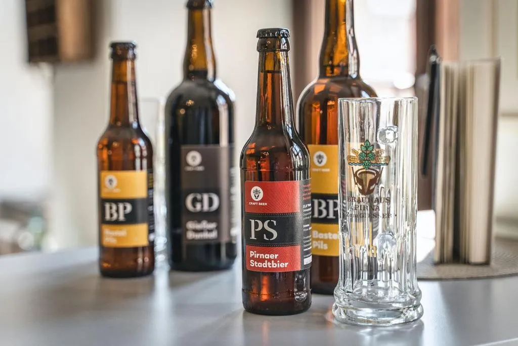 Decorative detail in Pirnscher Hof - Hotel Garni