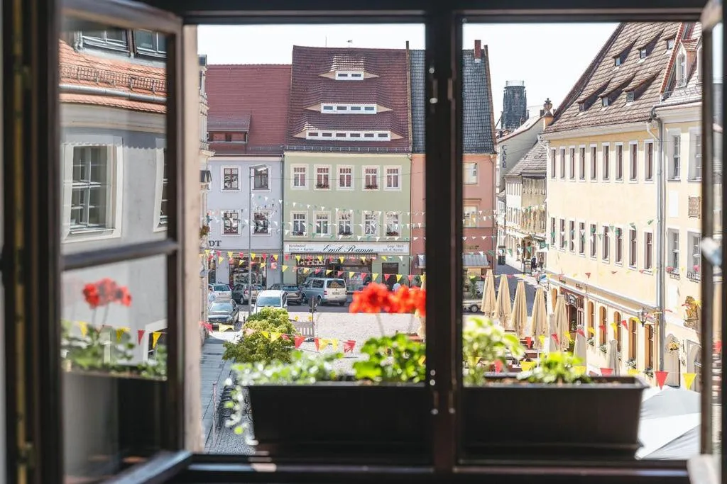 City view in Pirnscher Hof - Hotel Garni