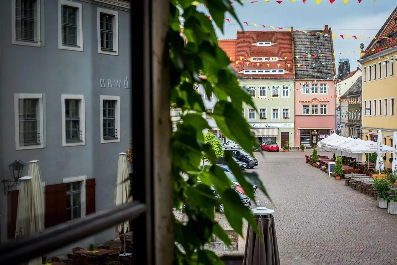 City view in Pirnscher Hof - Hotel Garni