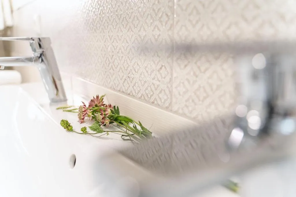 Bathroom in Pirnscher Hof - Hotel Garni