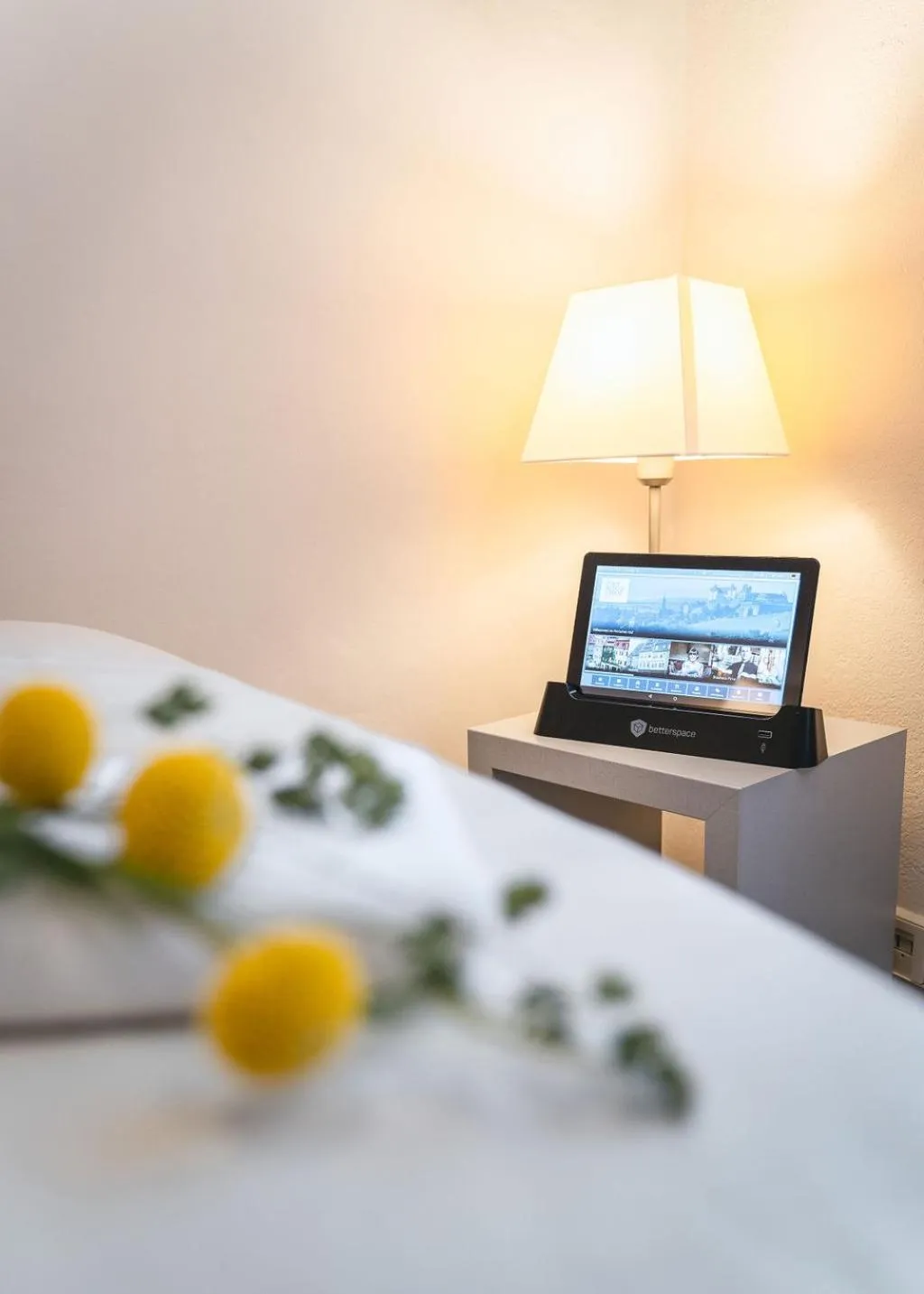 Decorative detail, Bed in Pirnscher Hof - Hotel Garni
