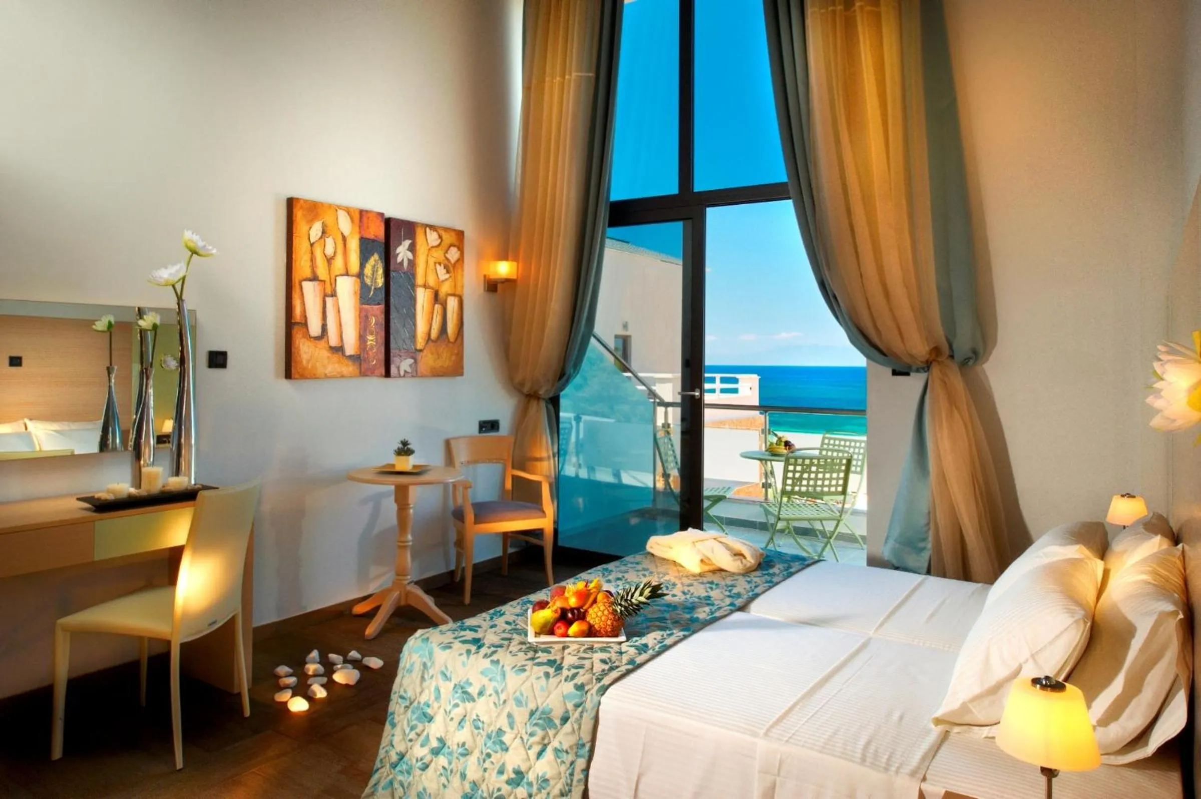 Decorative detail, Bed in Istion Club & Spa