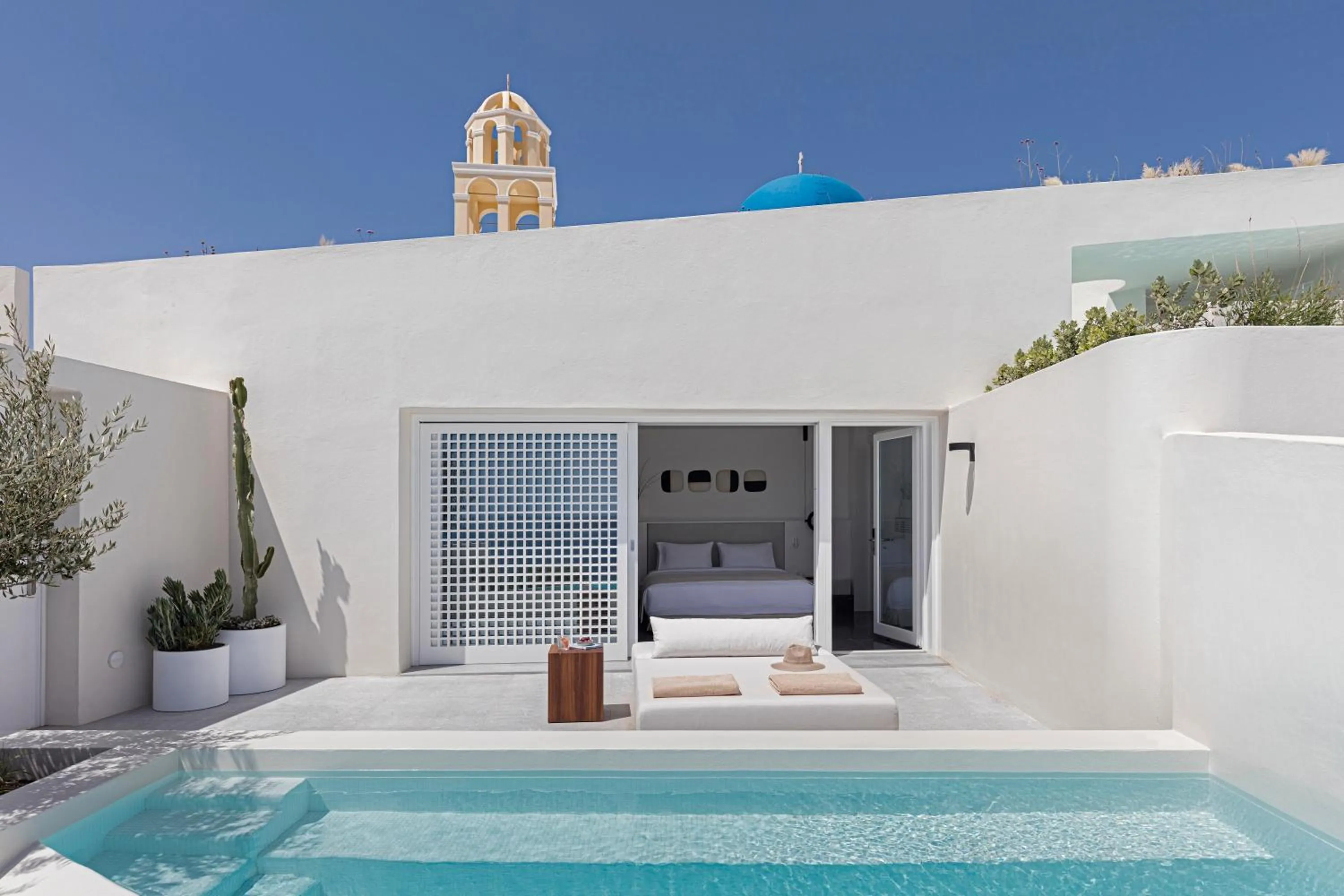 Patio in Canaves Oia Suites - Small Luxury Hotels of the World