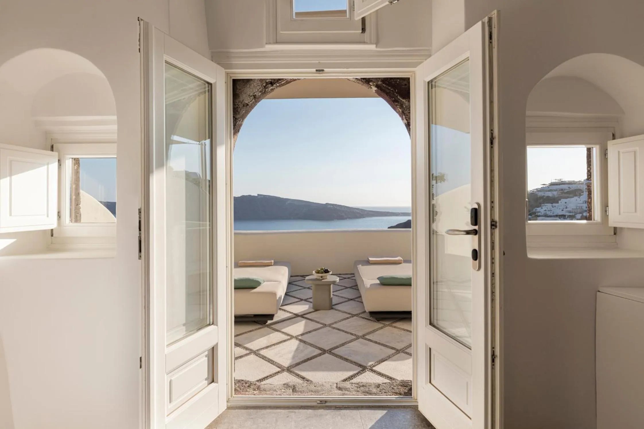 Balcony/Terrace in Canaves Oia Suites - Small Luxury Hotels of the World