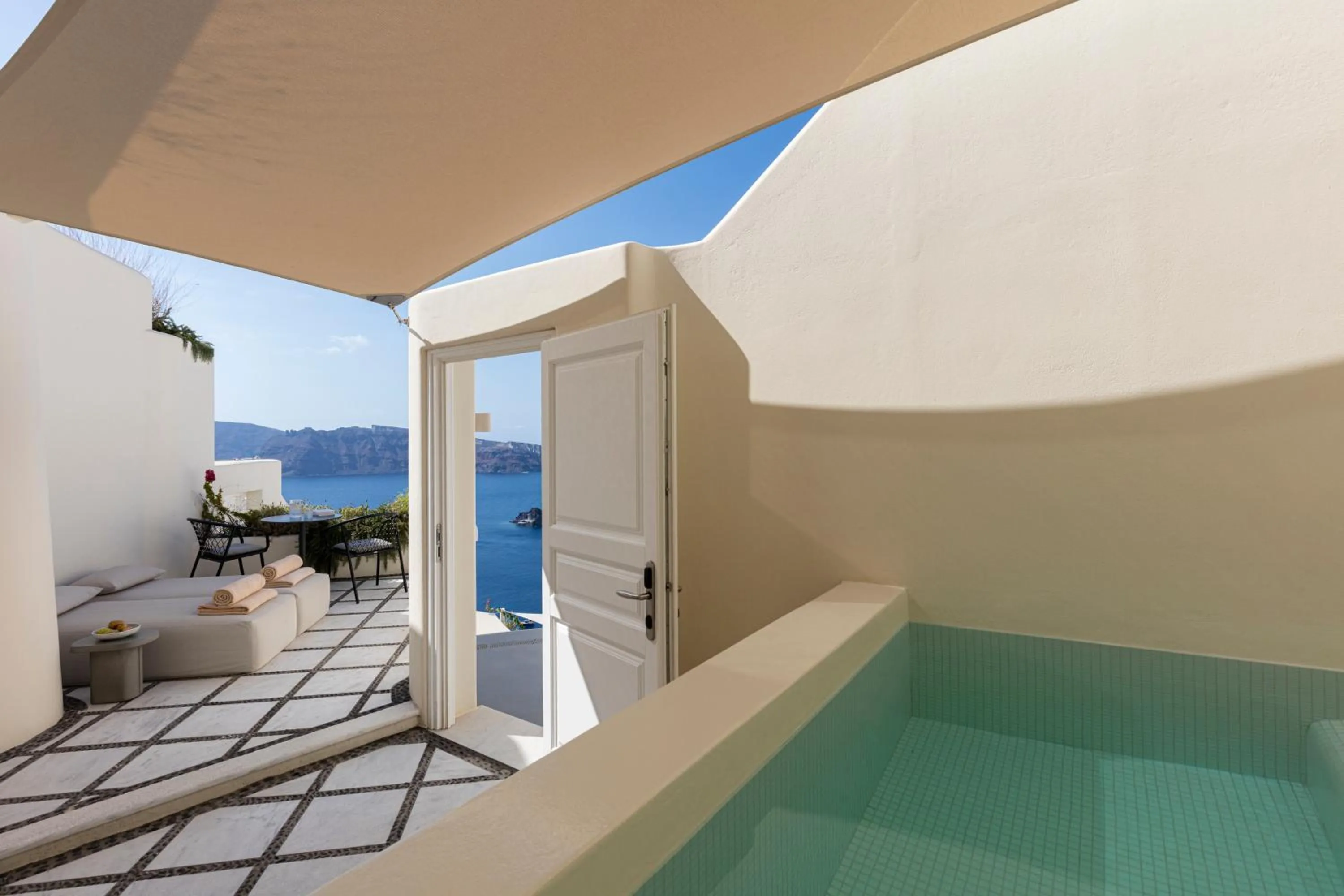 View (from property/room) in Canaves Oia Suites - Small Luxury Hotels of the World