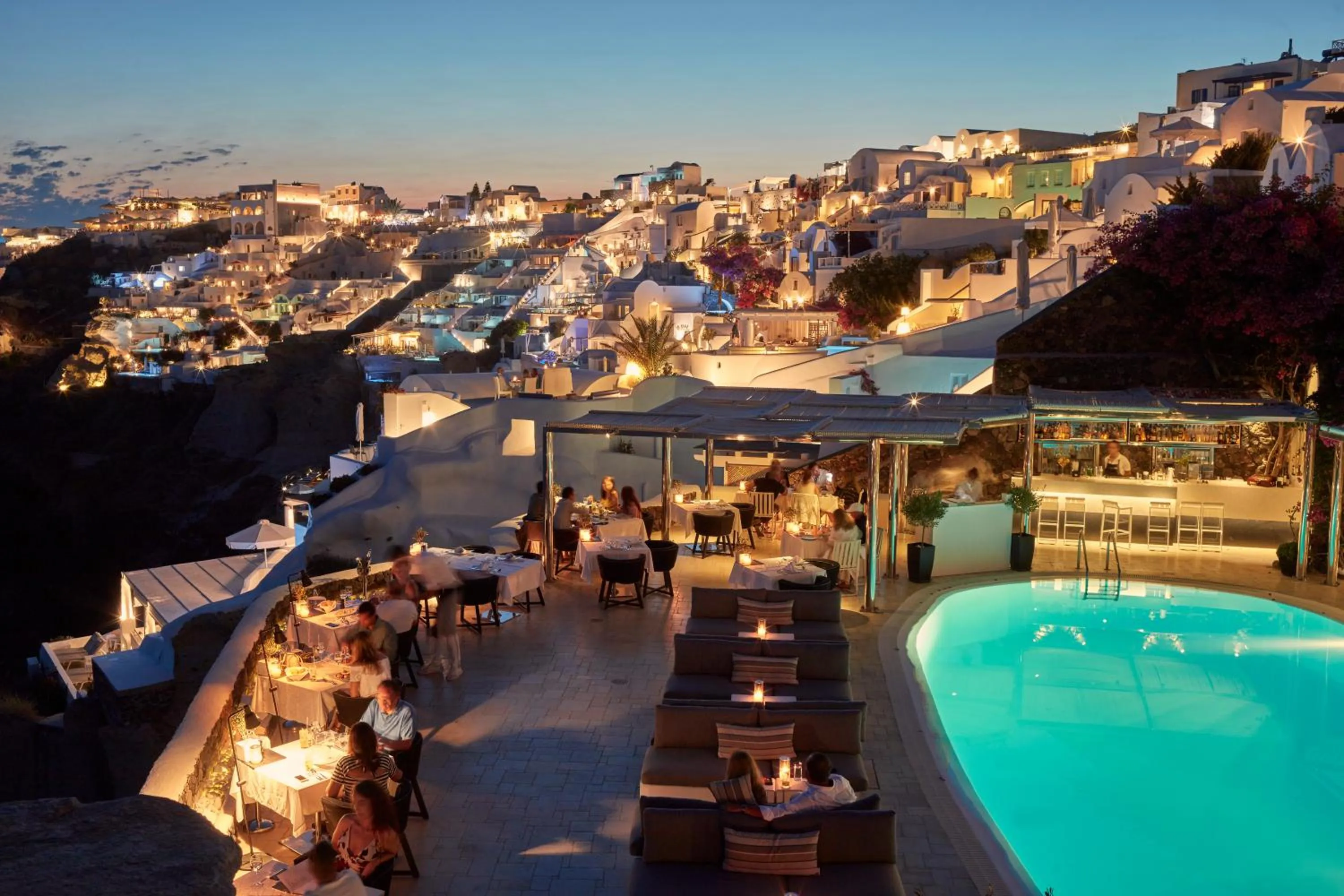 Restaurant/places to eat in Canaves Oia Suites - Small Luxury Hotels of the World