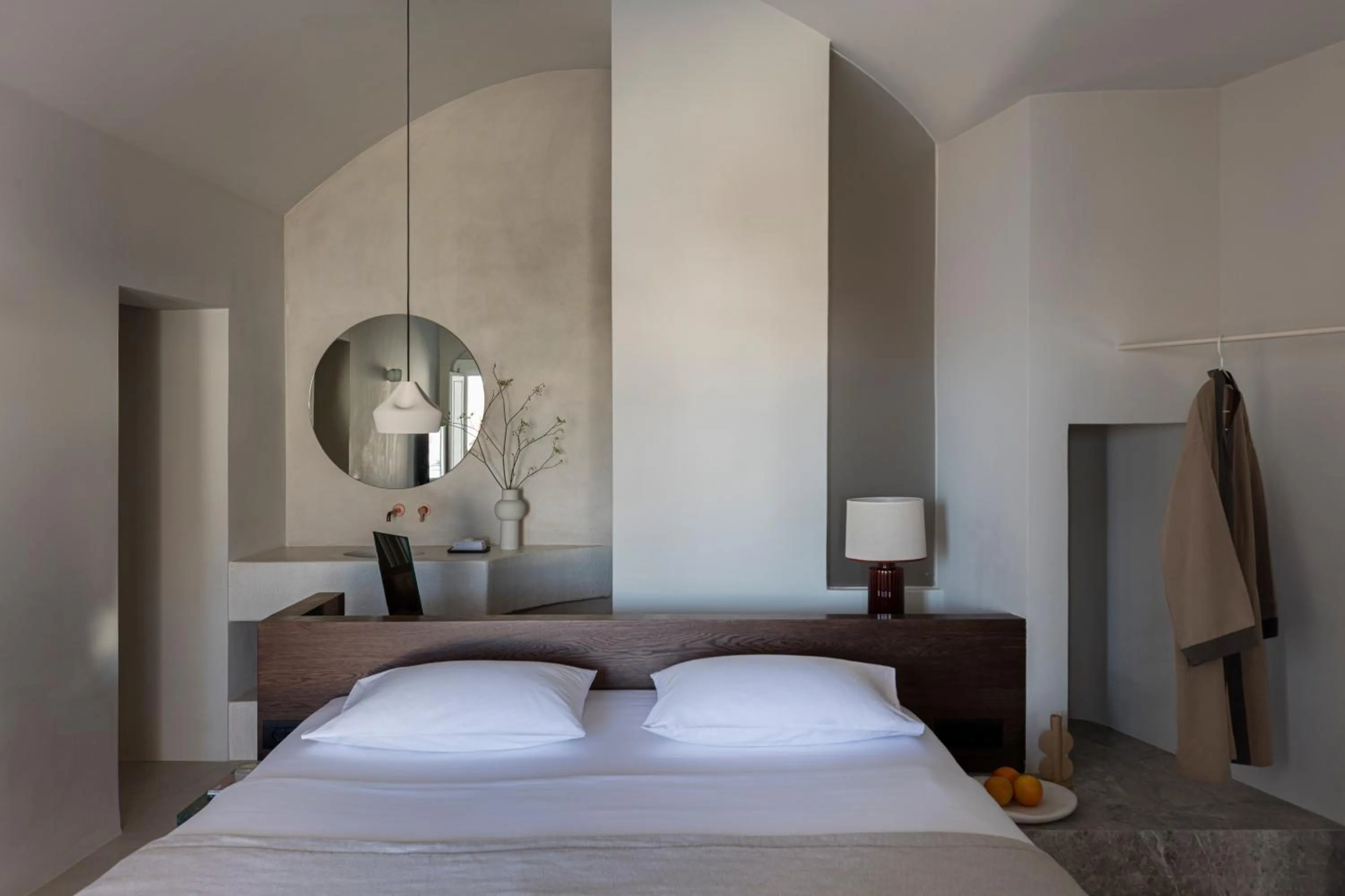 Bed in Canaves Oia Suites - Small Luxury Hotels of the World