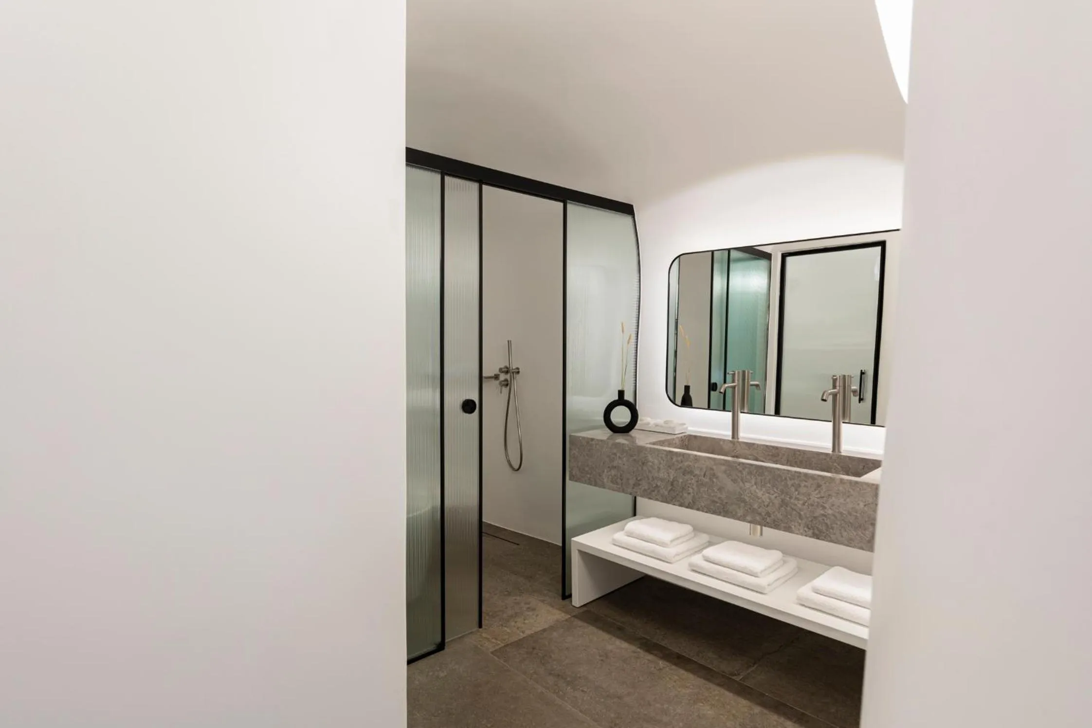 Shower in Canaves Oia Suites - Small Luxury Hotels of the World