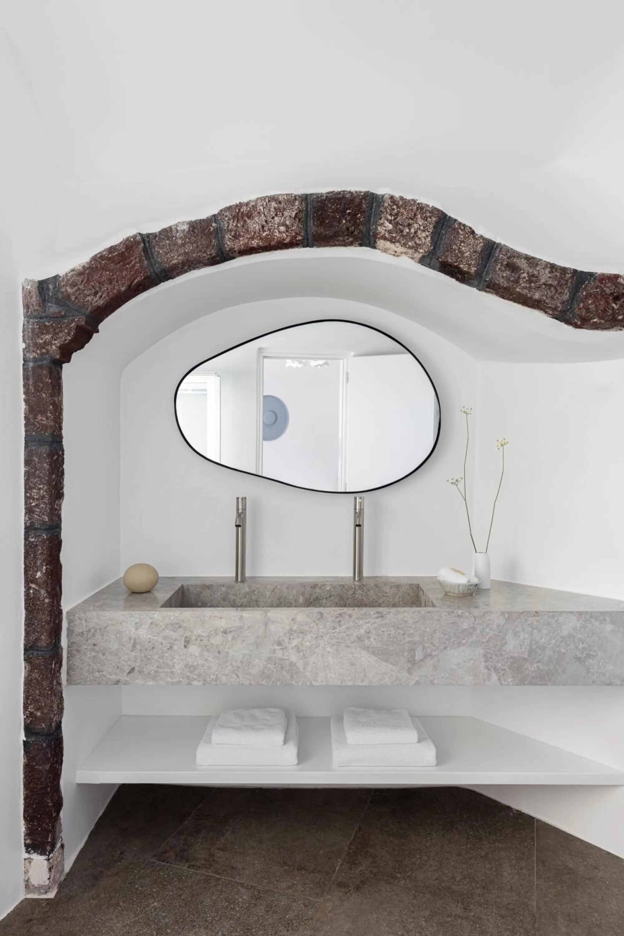 Bathroom in Canaves Oia Suites - Small Luxury Hotels of the World