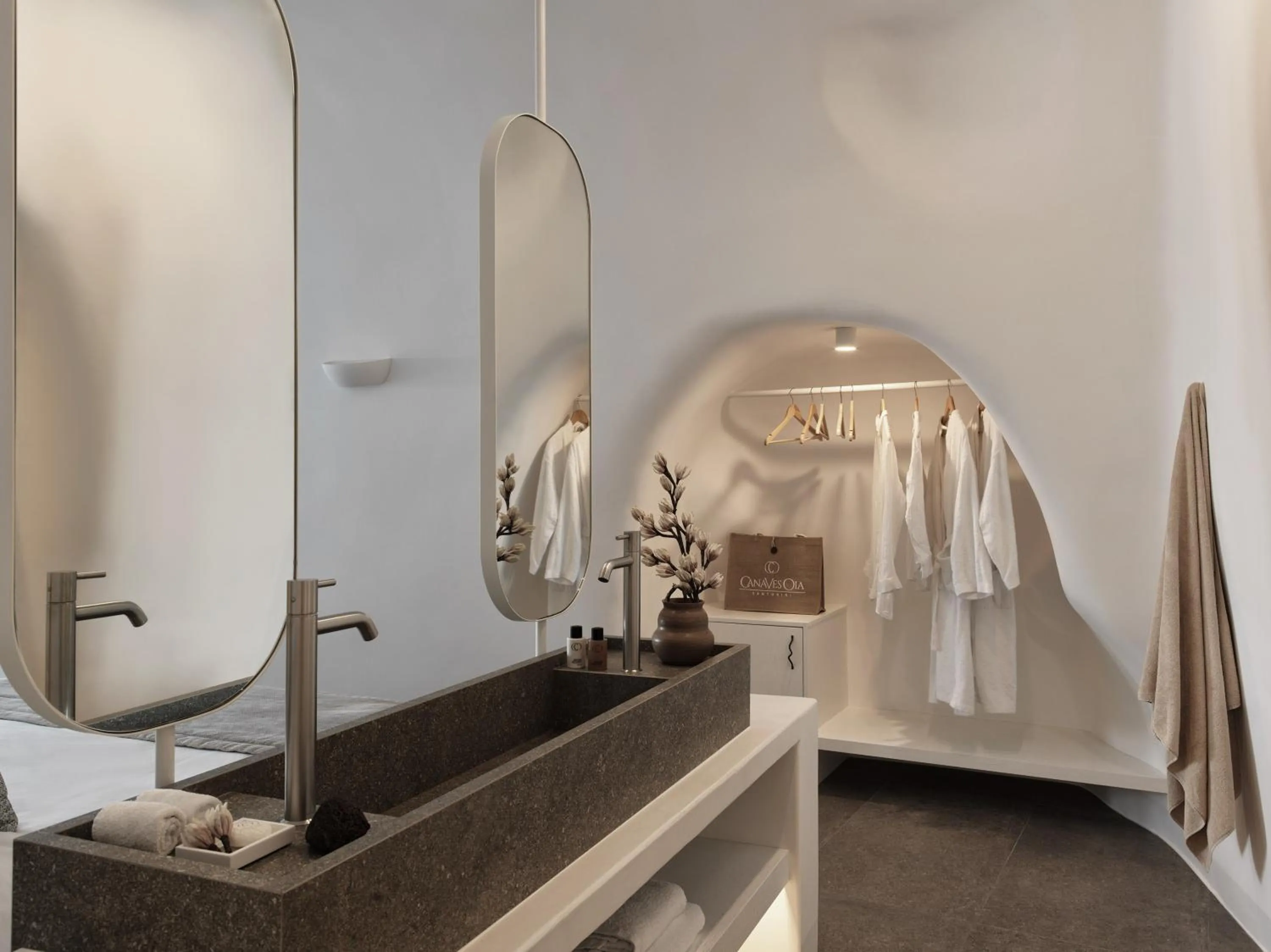 Bathroom in Canaves Oia Suites - Small Luxury Hotels of the World