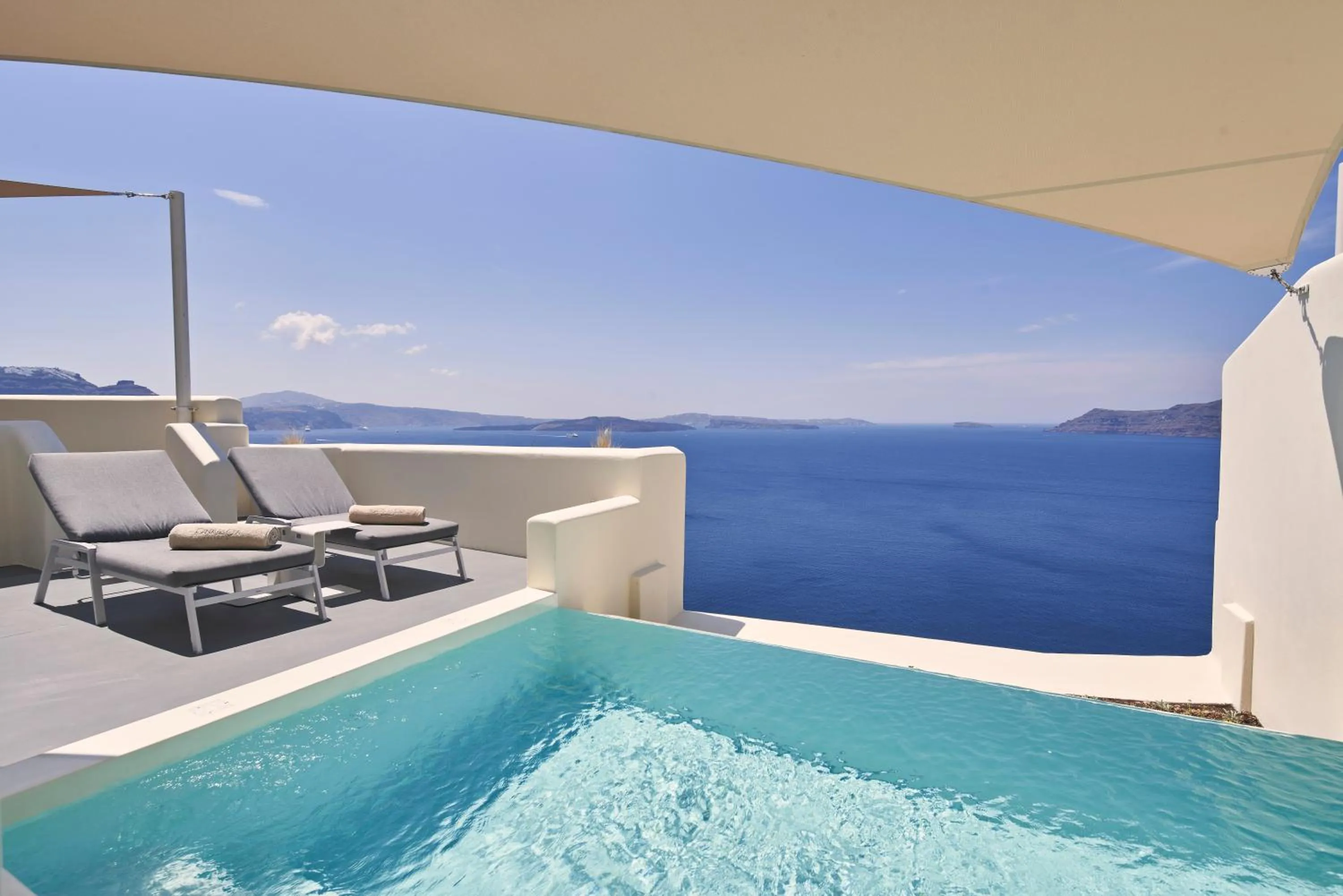 Patio in Canaves Oia Suites - Small Luxury Hotels of the World
