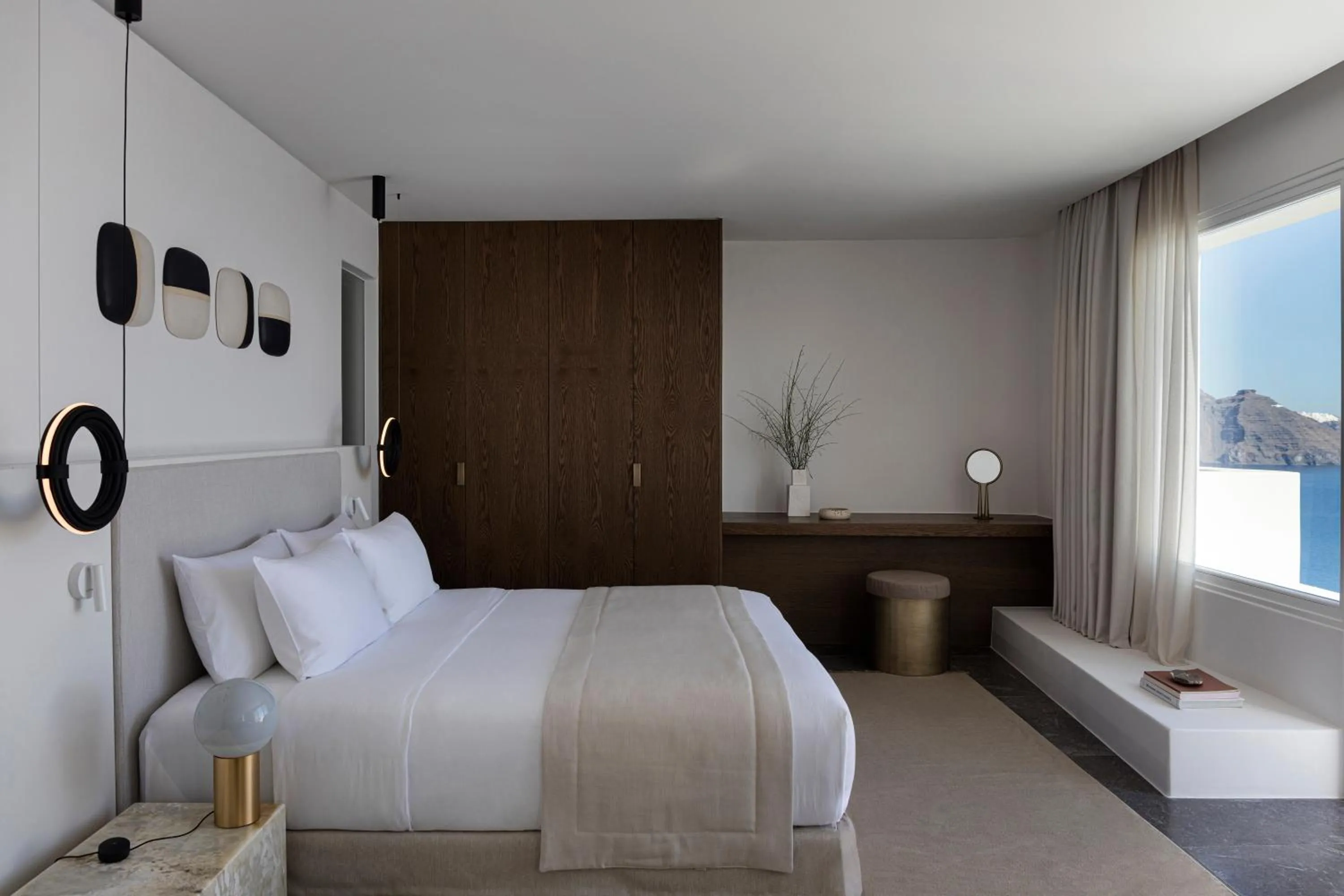 Bed in Canaves Oia Suites - Small Luxury Hotels of the World