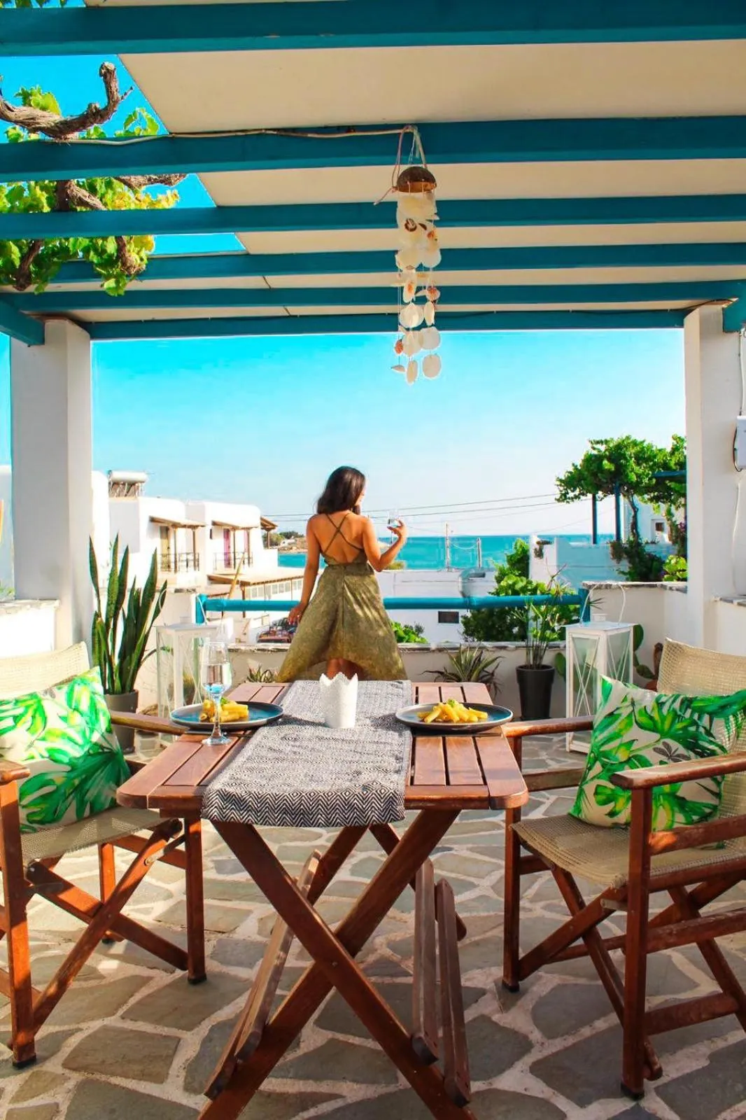 Balcony/Terrace in Sea View Apartments & Studios