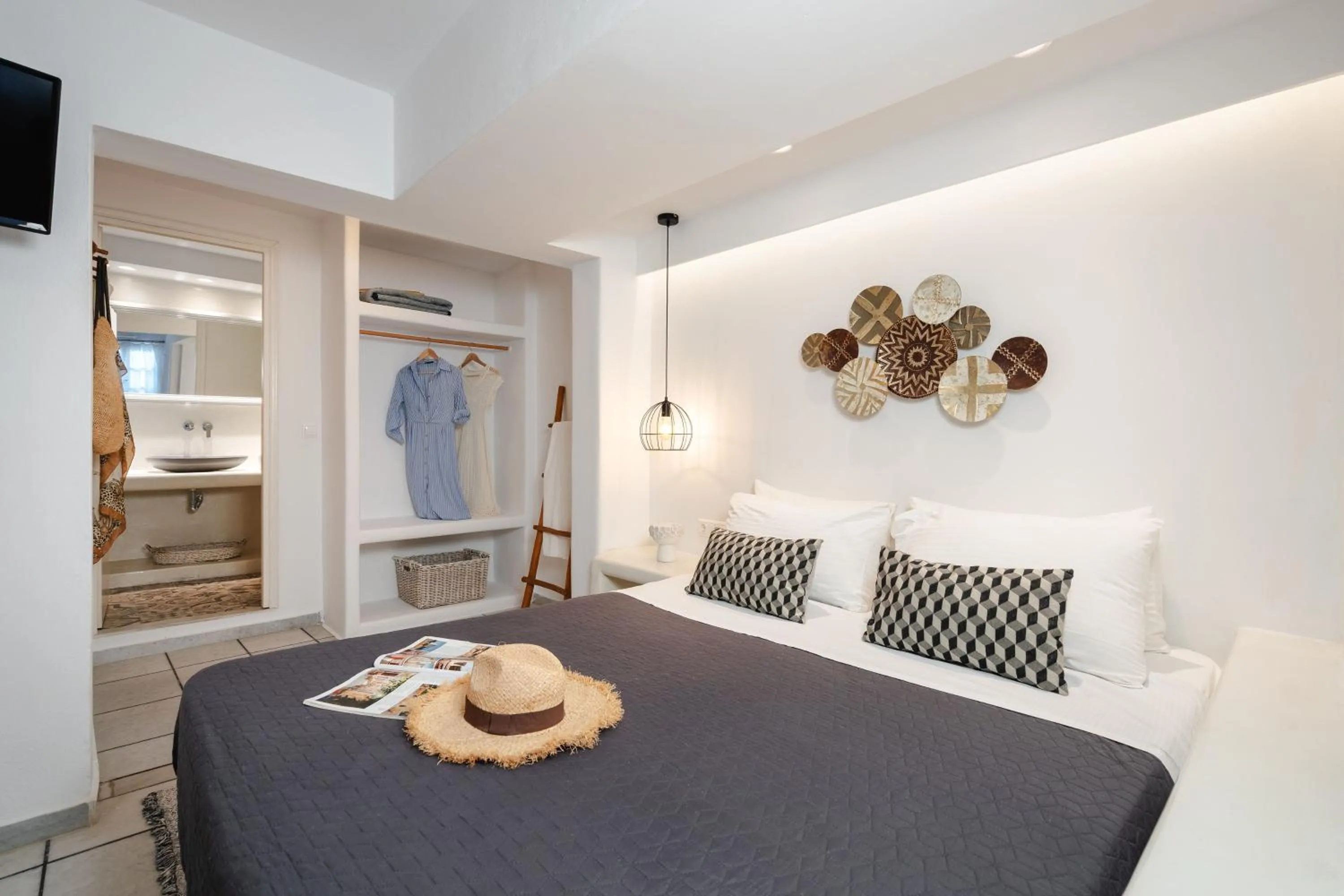 Bed in Sea View Apartments & Studios