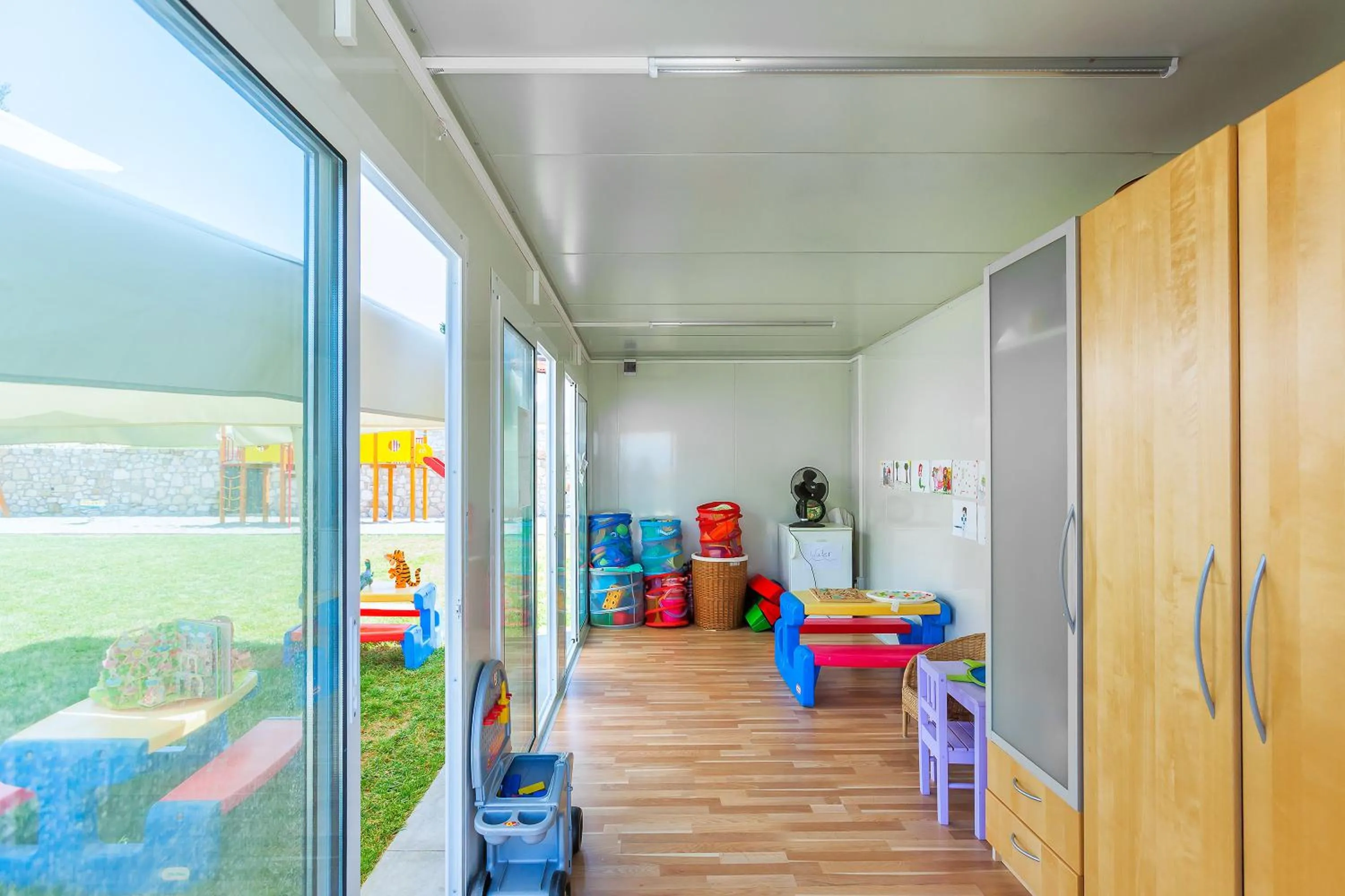 Children play ground in Hotel Kriopigi
