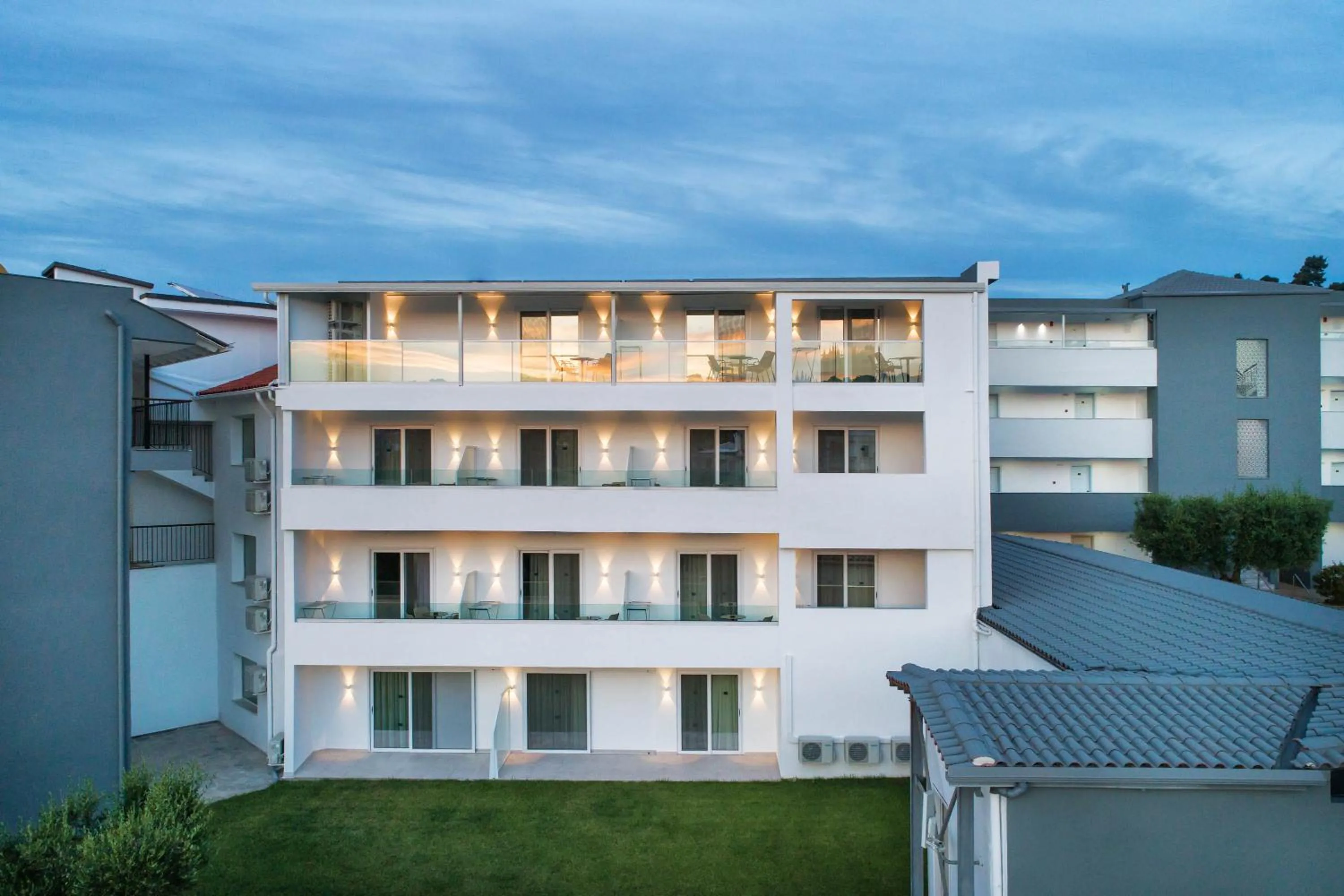 Bird's eye view in Hotel Kriopigi