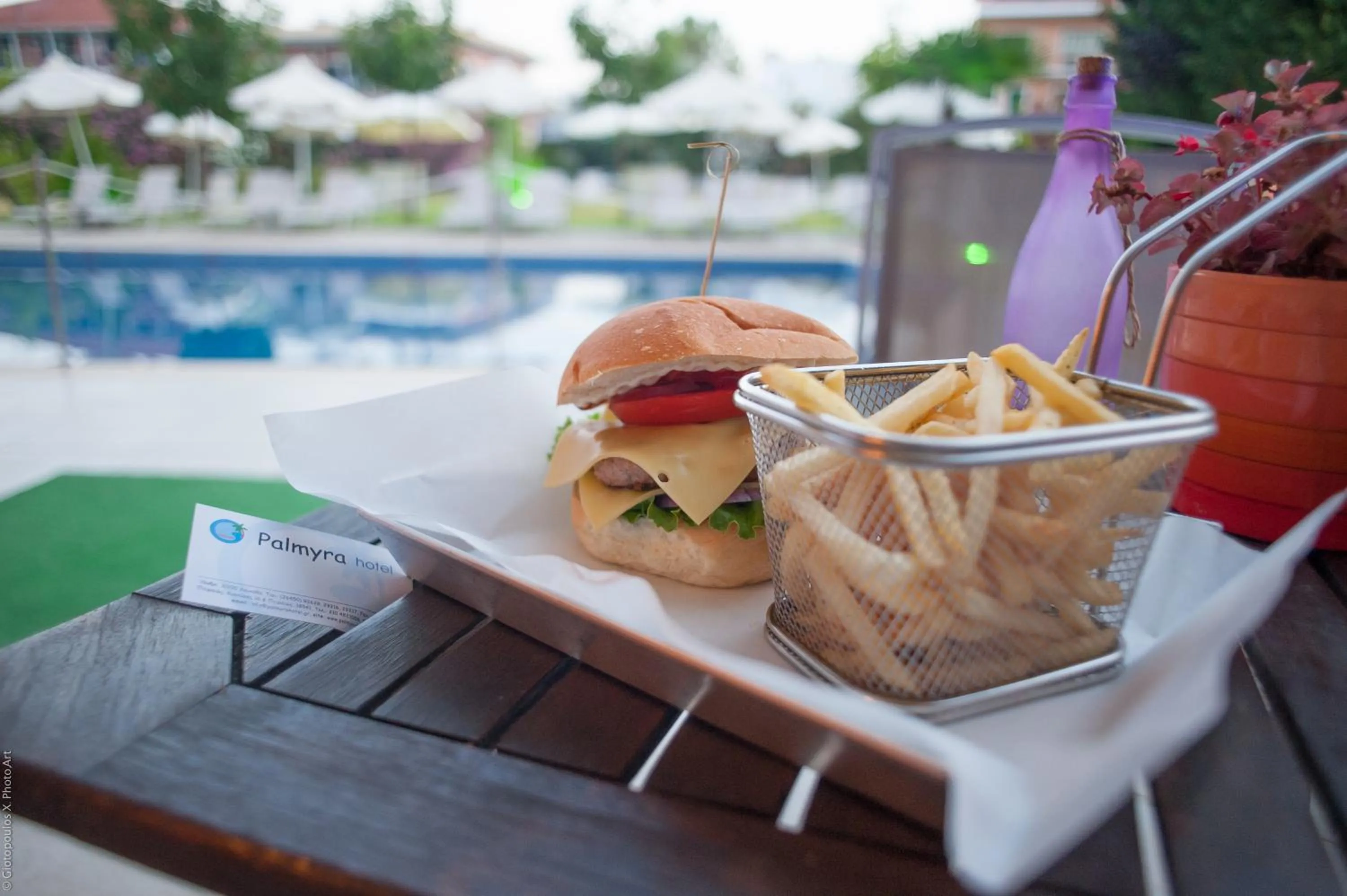 Swimming pool in Palmyra Hotel