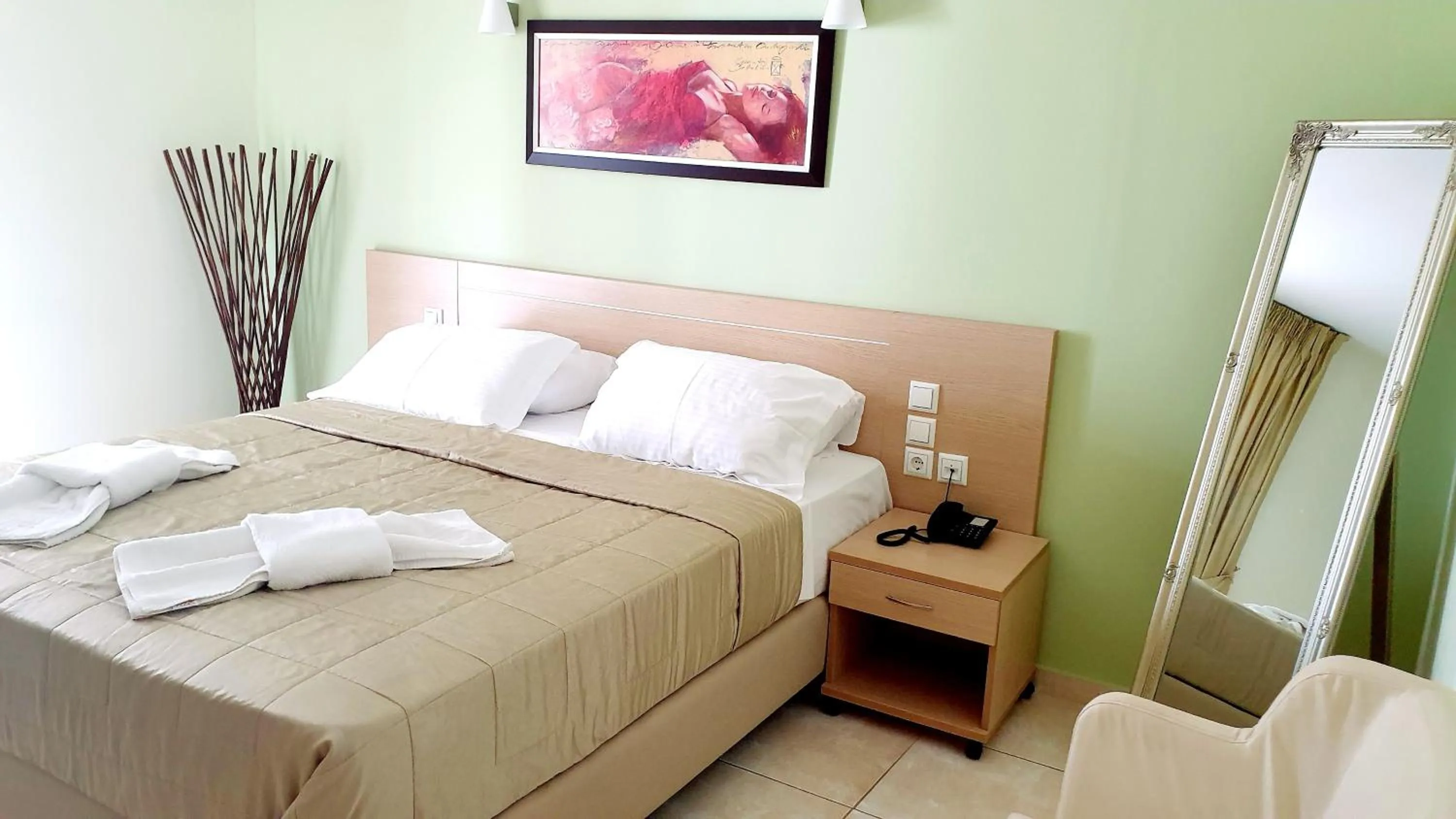 Bedroom, Bed in Eleana Boutique Hotel & Blue Infinity