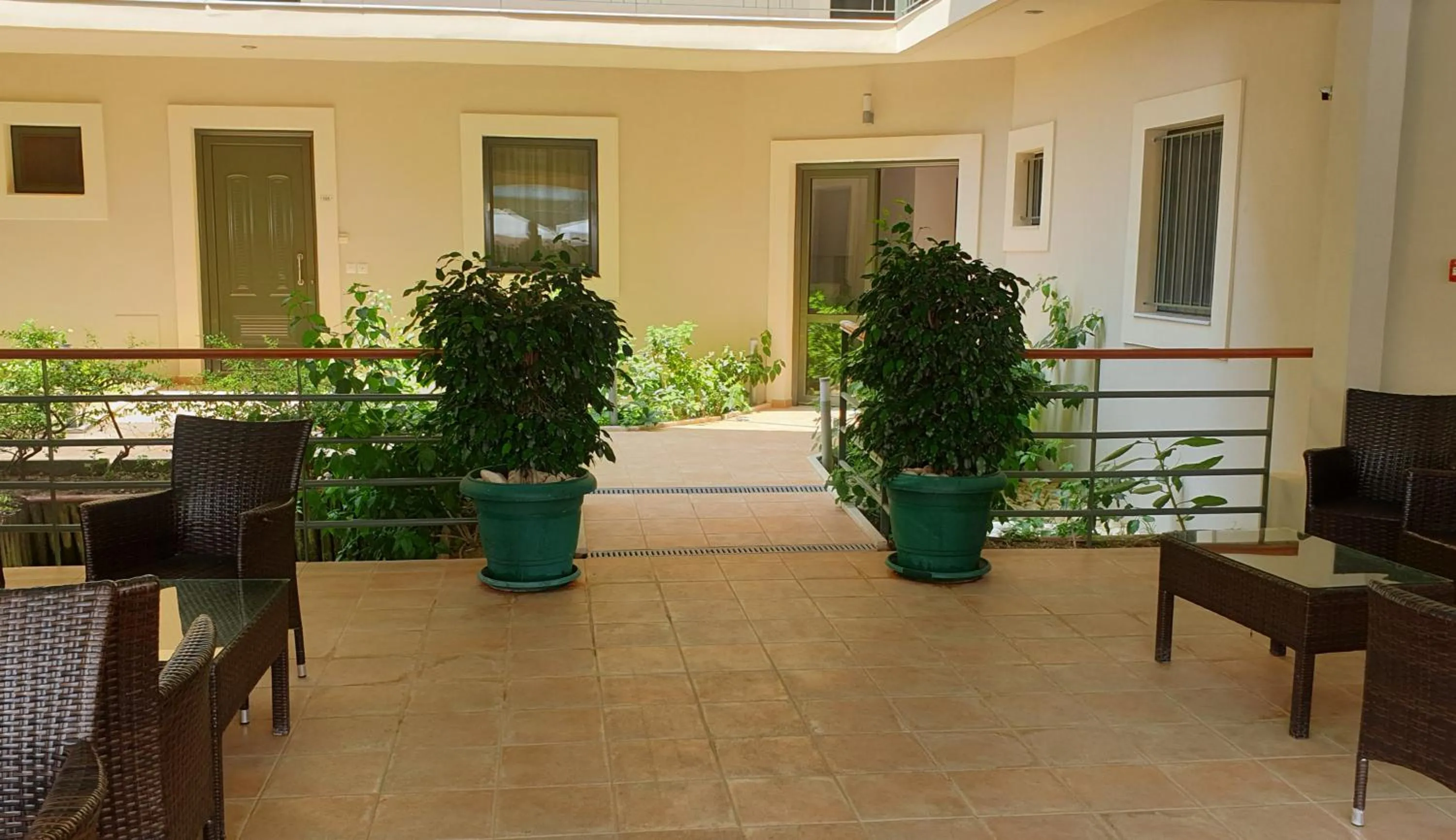 Patio in Eleana Boutique Hotel & Blue Infinity