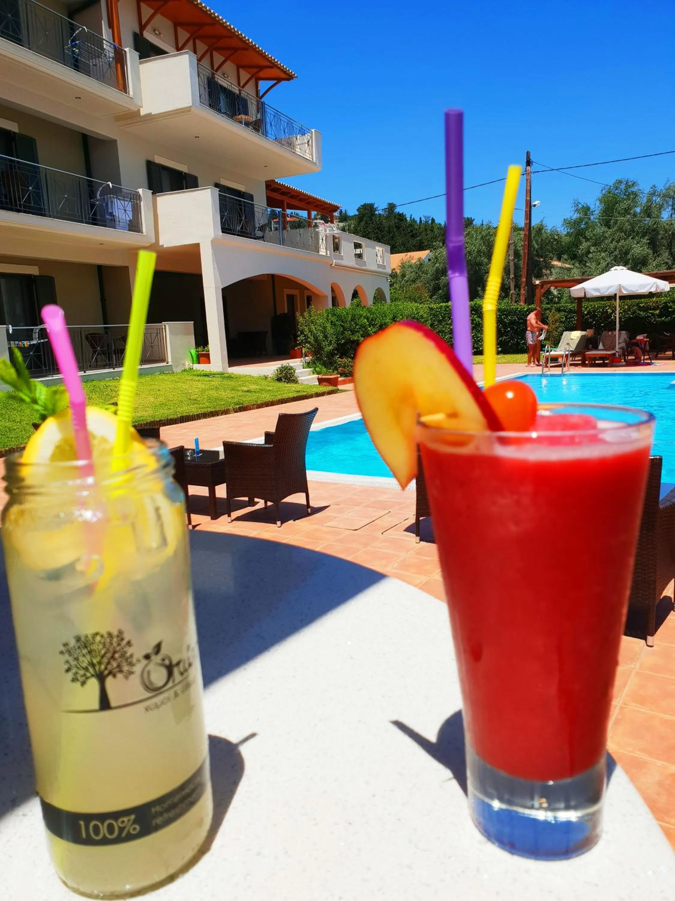 Swimming pool in Eleana Boutique Hotel & Blue Infinity