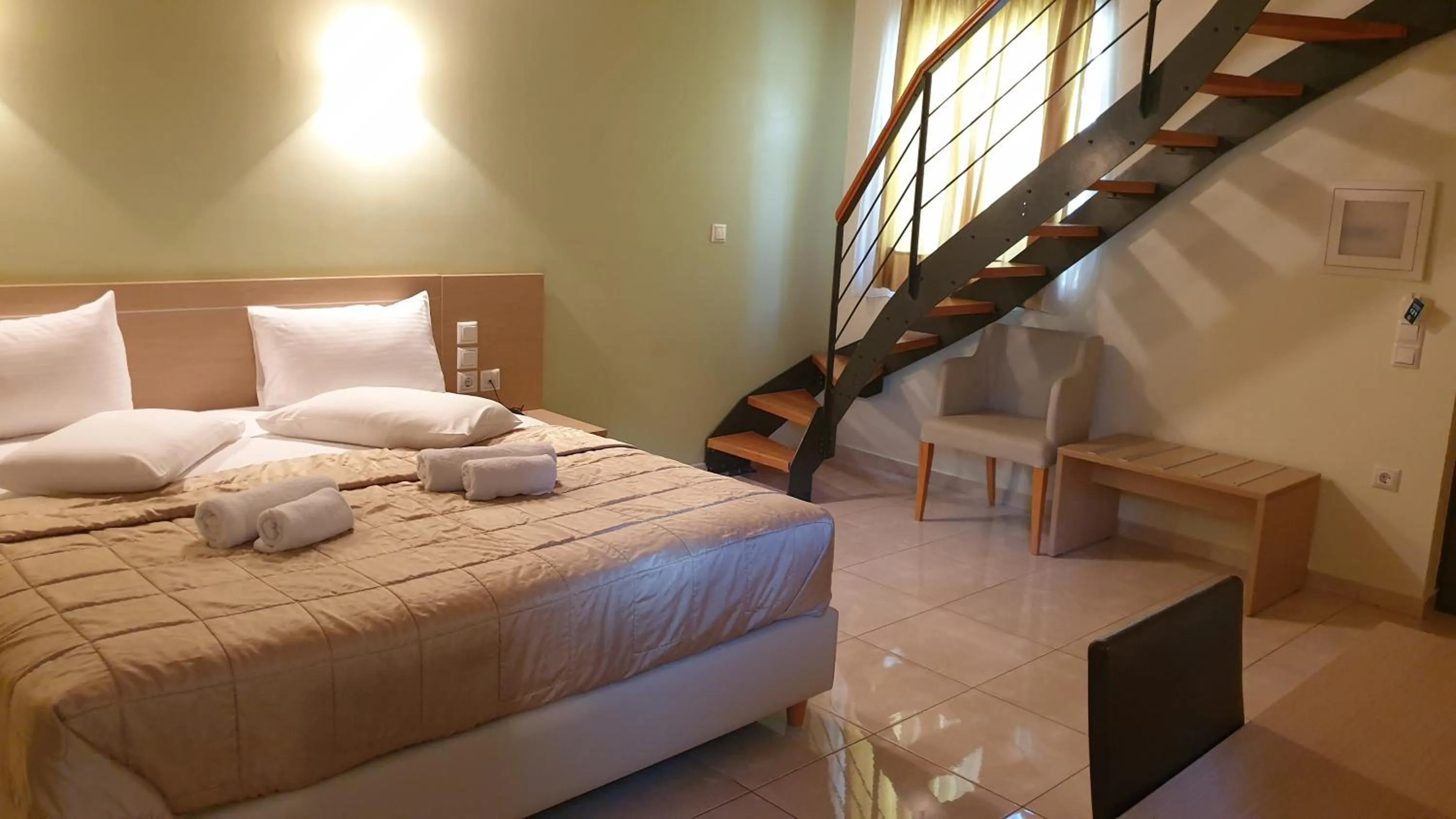 Bedroom, Bed in Eleana Boutique Hotel & Blue Infinity