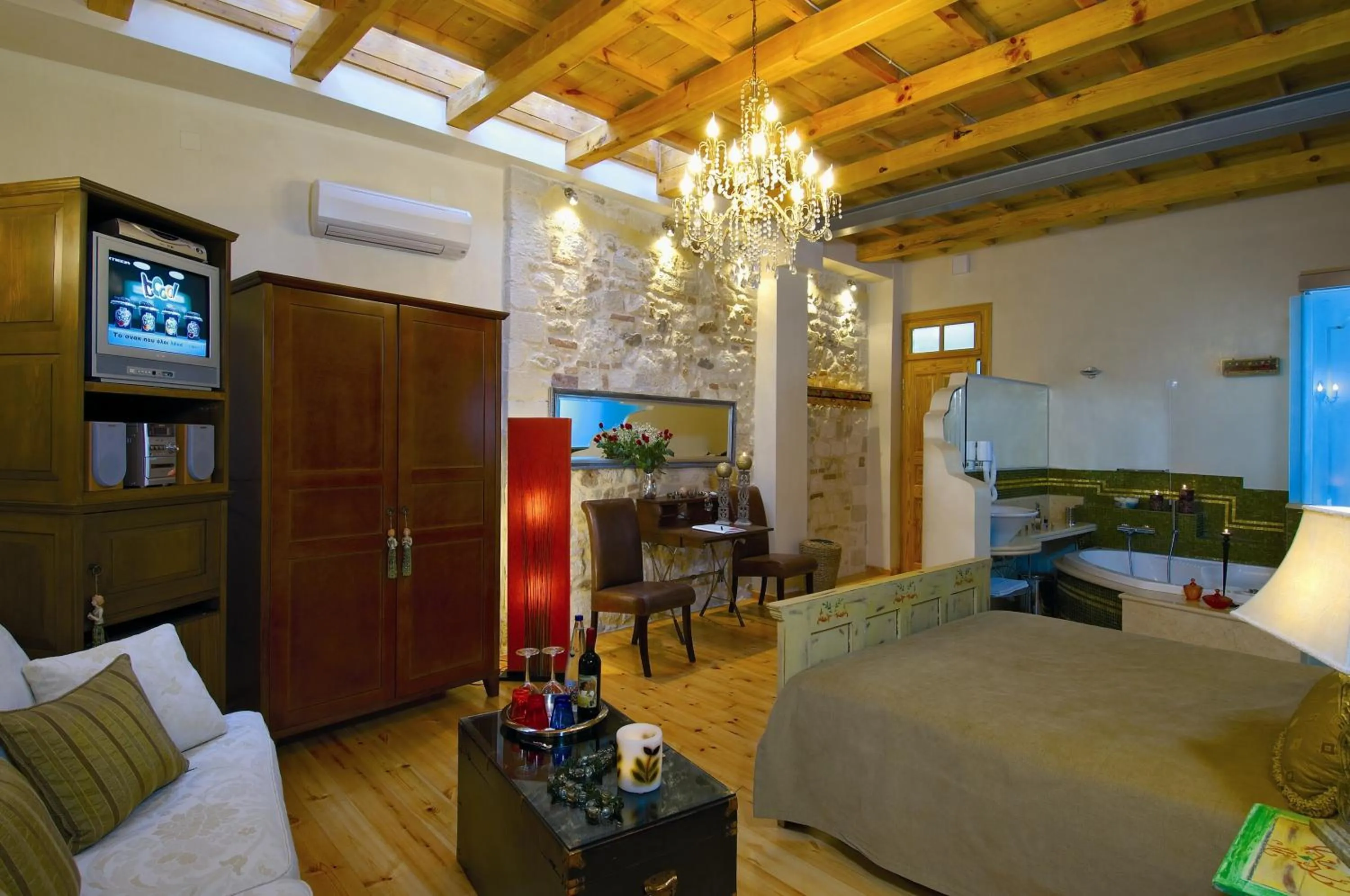 Photo of the whole room, Bed in Avli Lounge Apartments