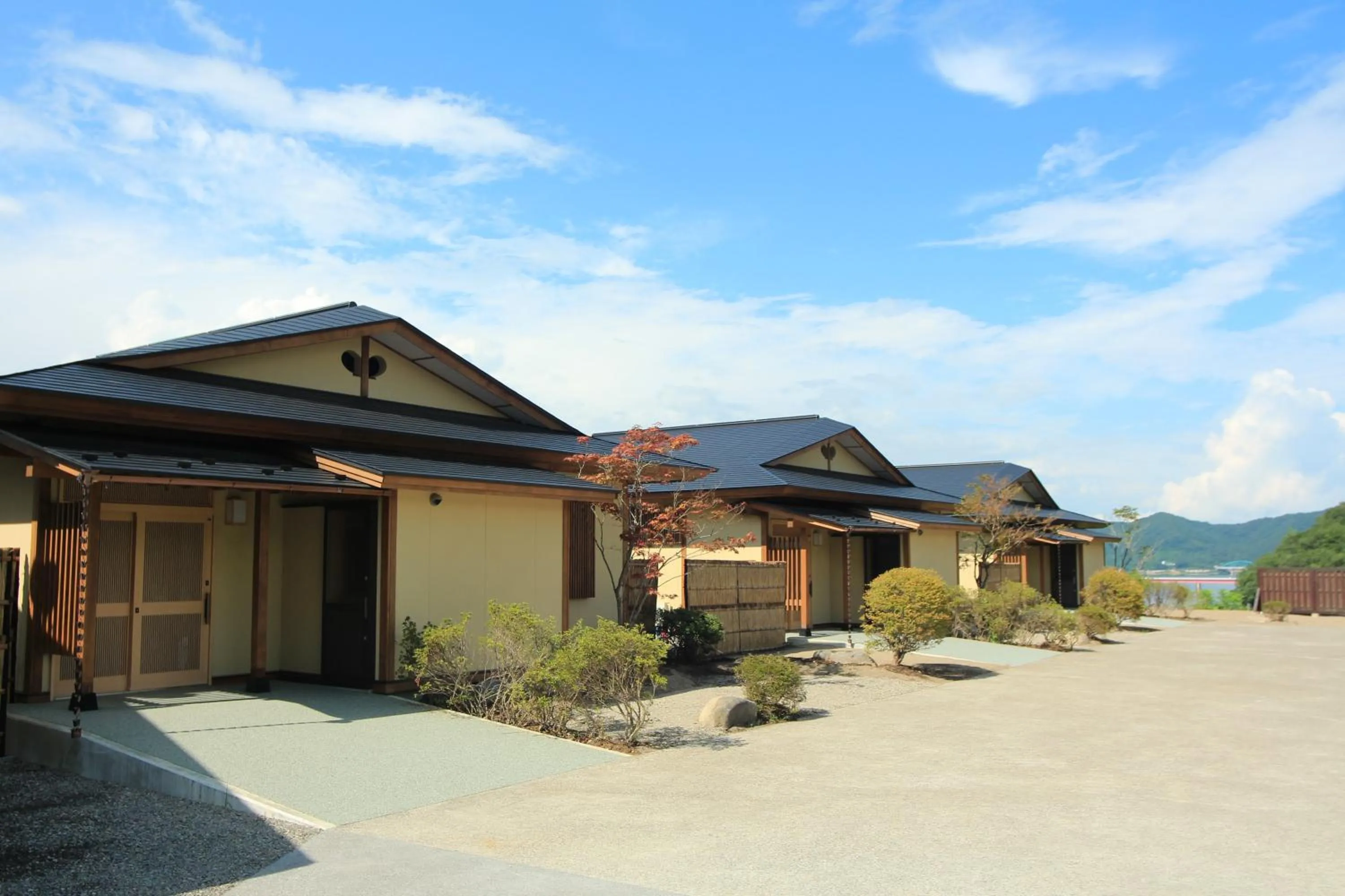 Facade/entrance in Bessou Kakei