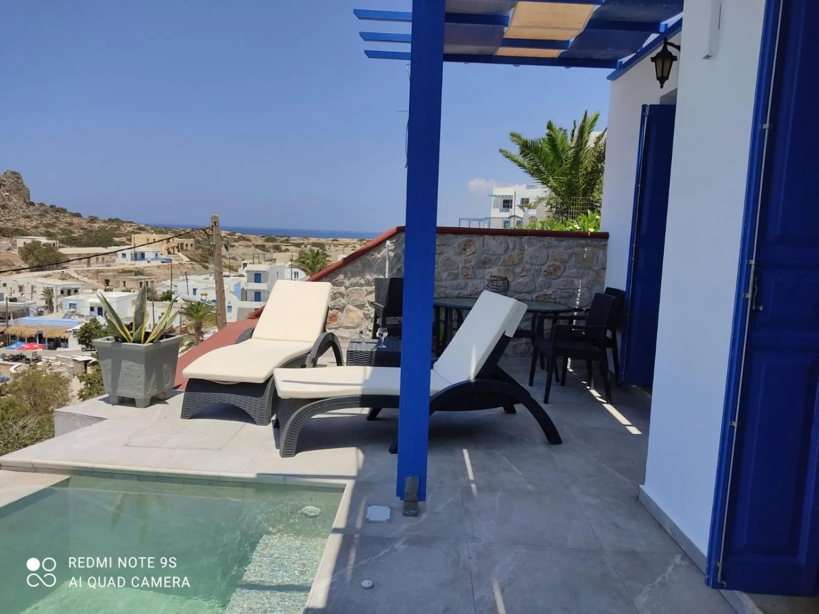 Swimming pool in Alkioni Hotel