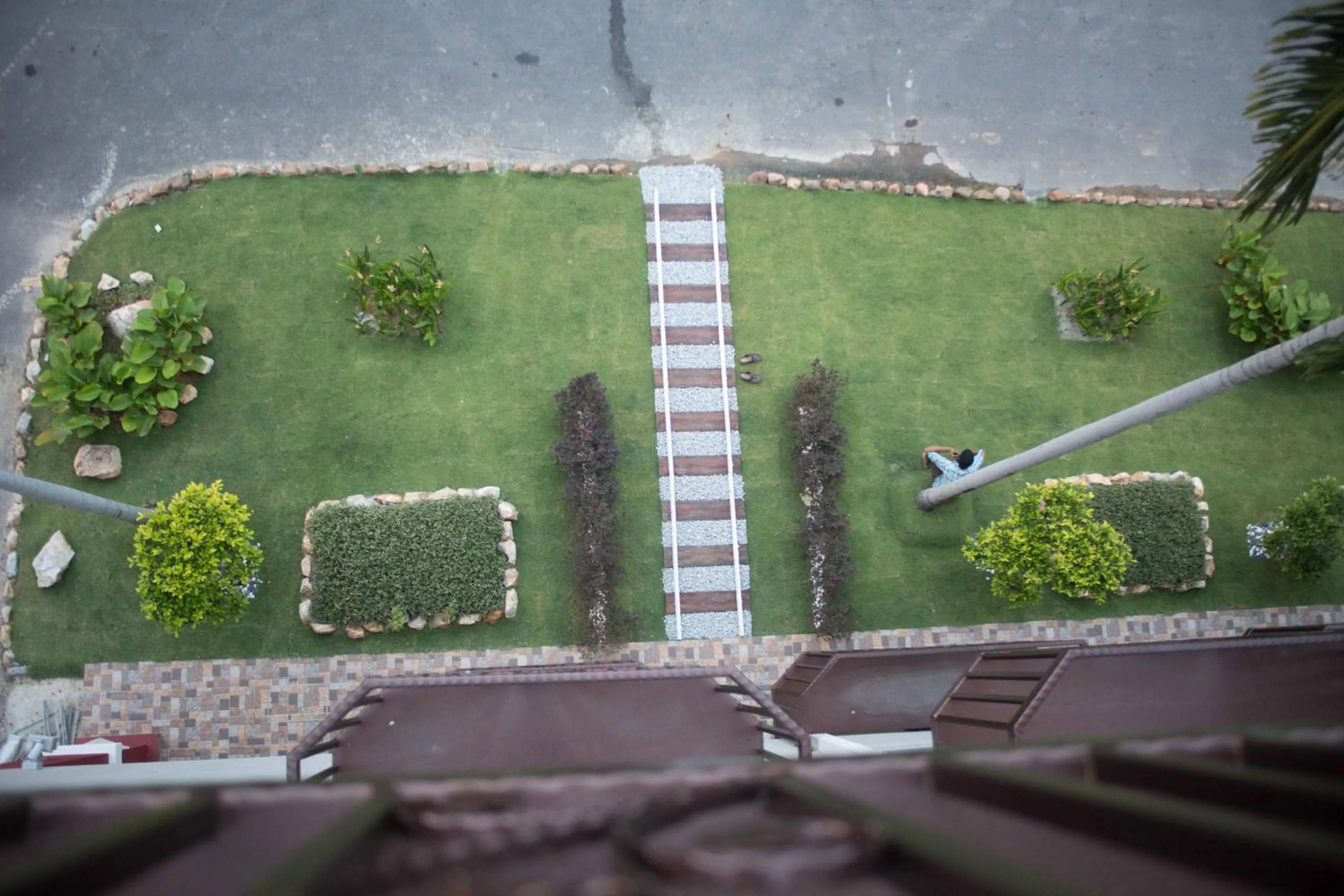 Garden in Qlassic Hotel