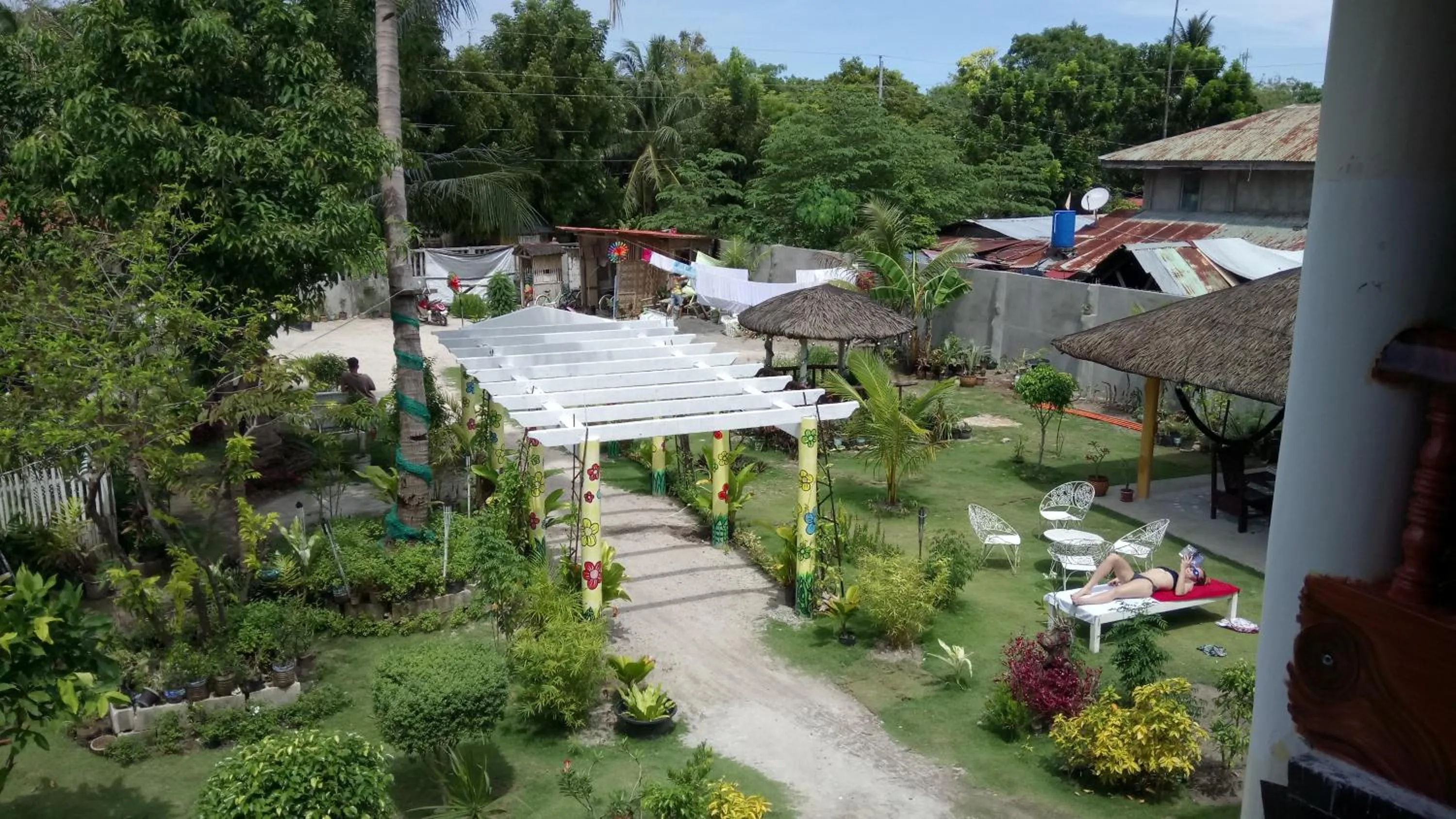 Garden view in SUNSHINE PARADISE Inn