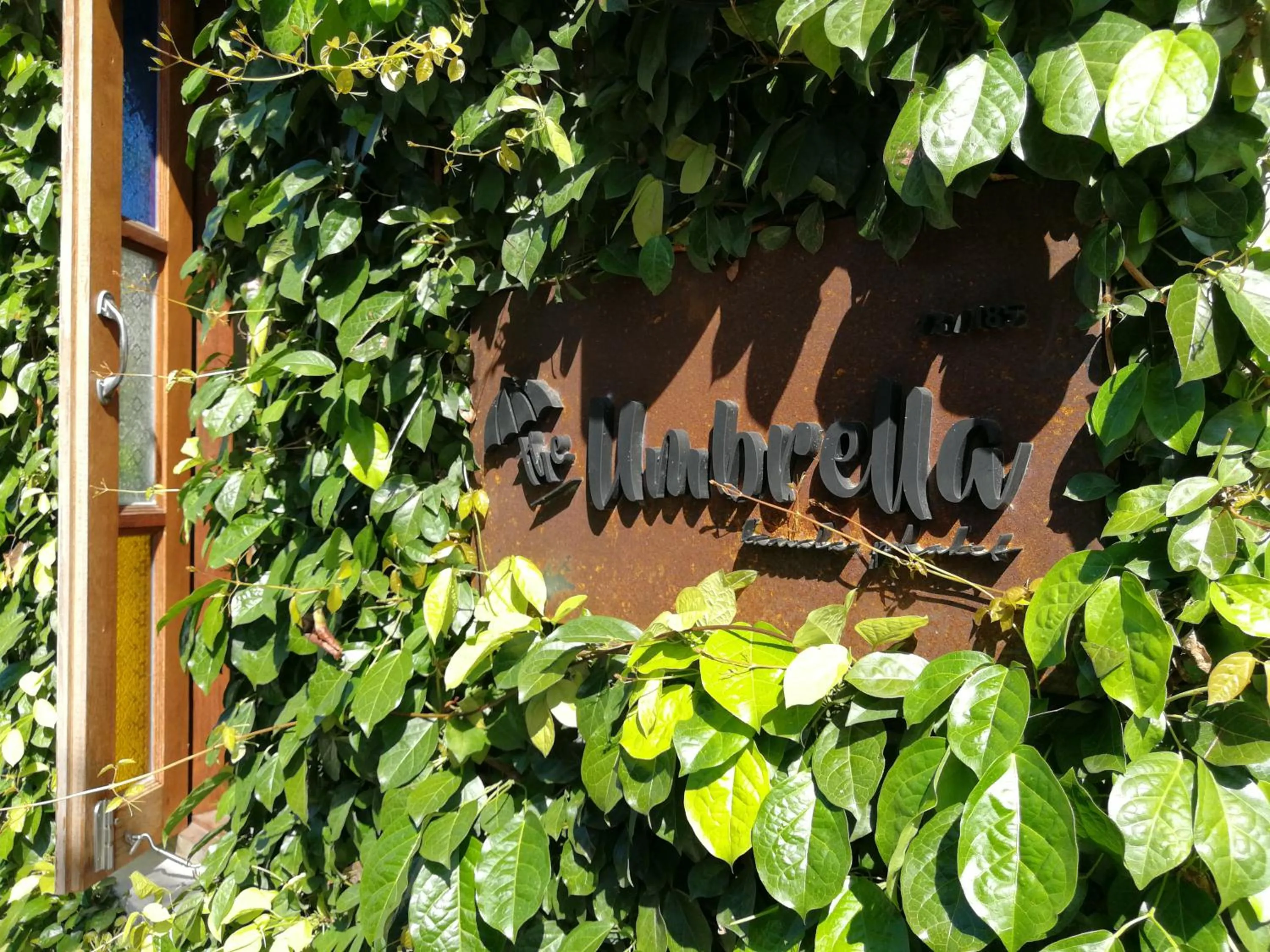 Facade/entrance in The Umbrella House