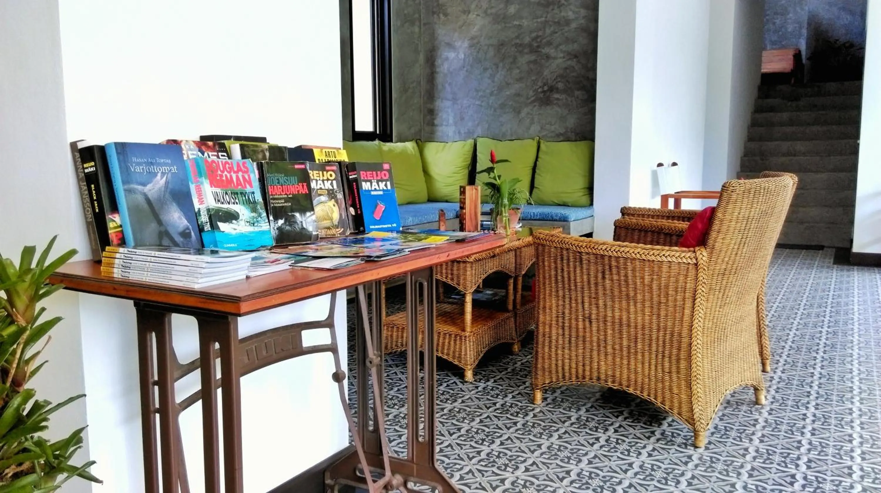 Lobby or reception in The Umbrella House