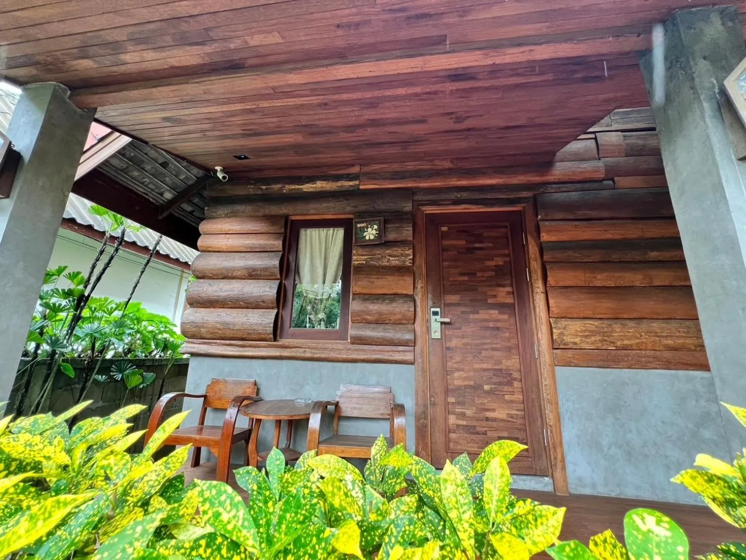 Balcony/Terrace in Yotaka@Pai
