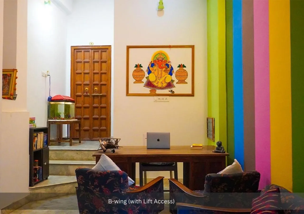 Bedroom in Moustache Udaipur