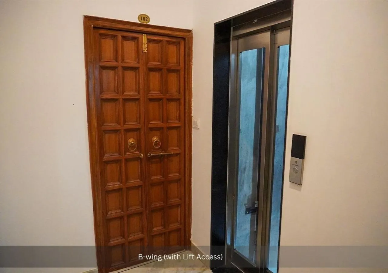 elevator in Moustache Udaipur