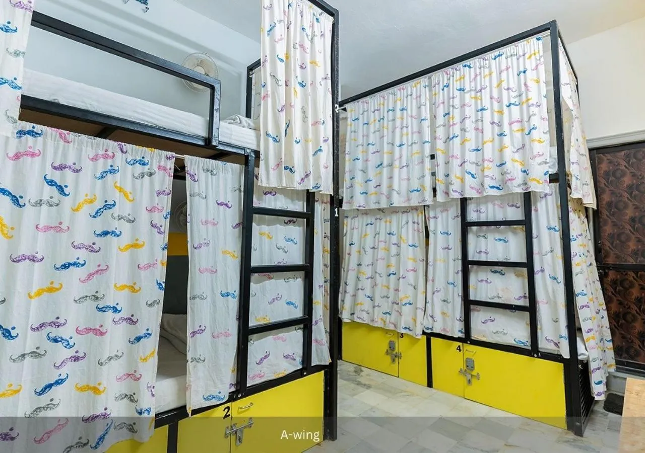 bunk bed in Moustache Udaipur