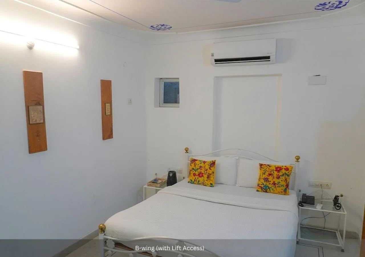 Bed in Moustache Udaipur